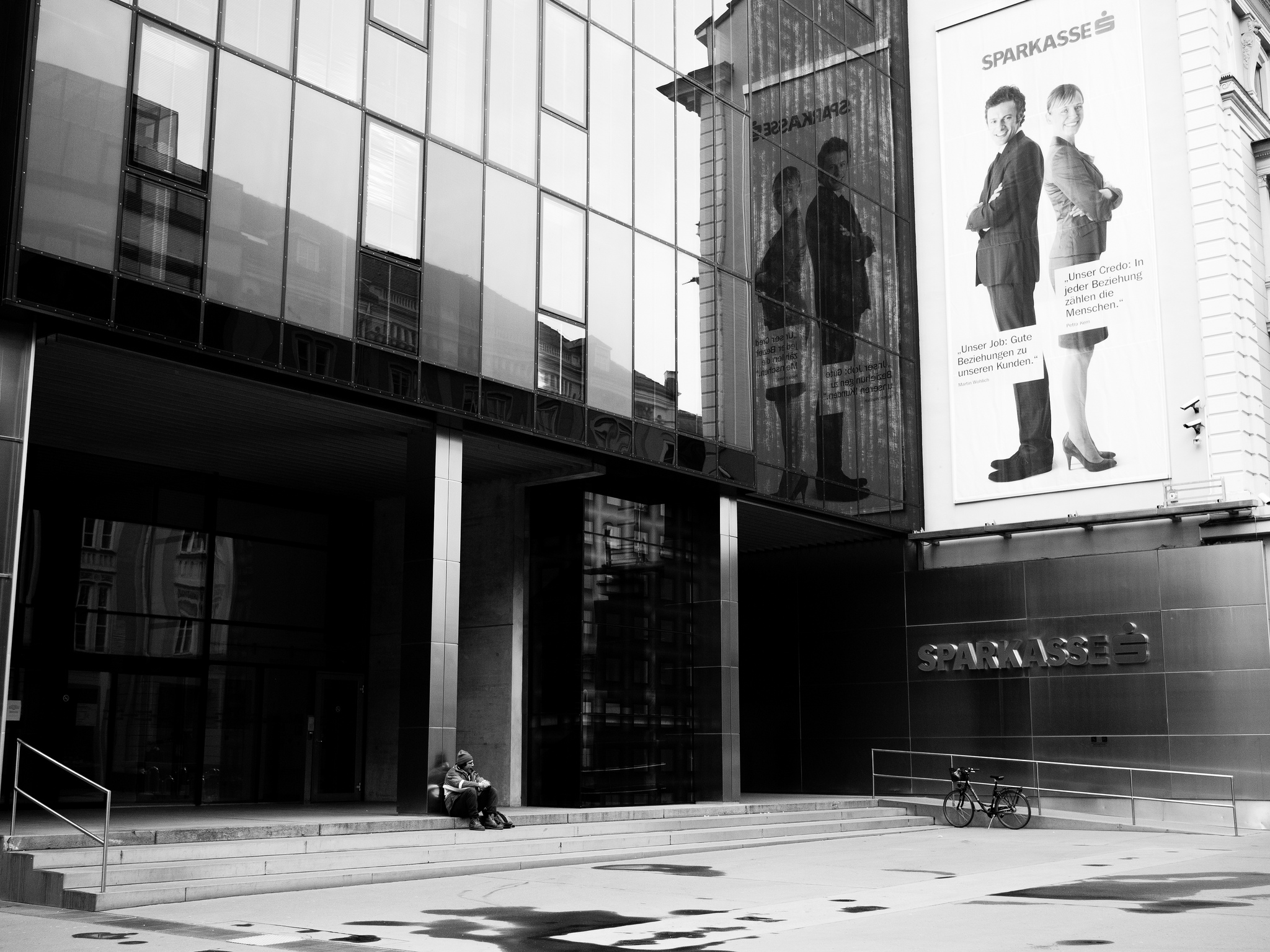 Vorplatz in der Innenstadt