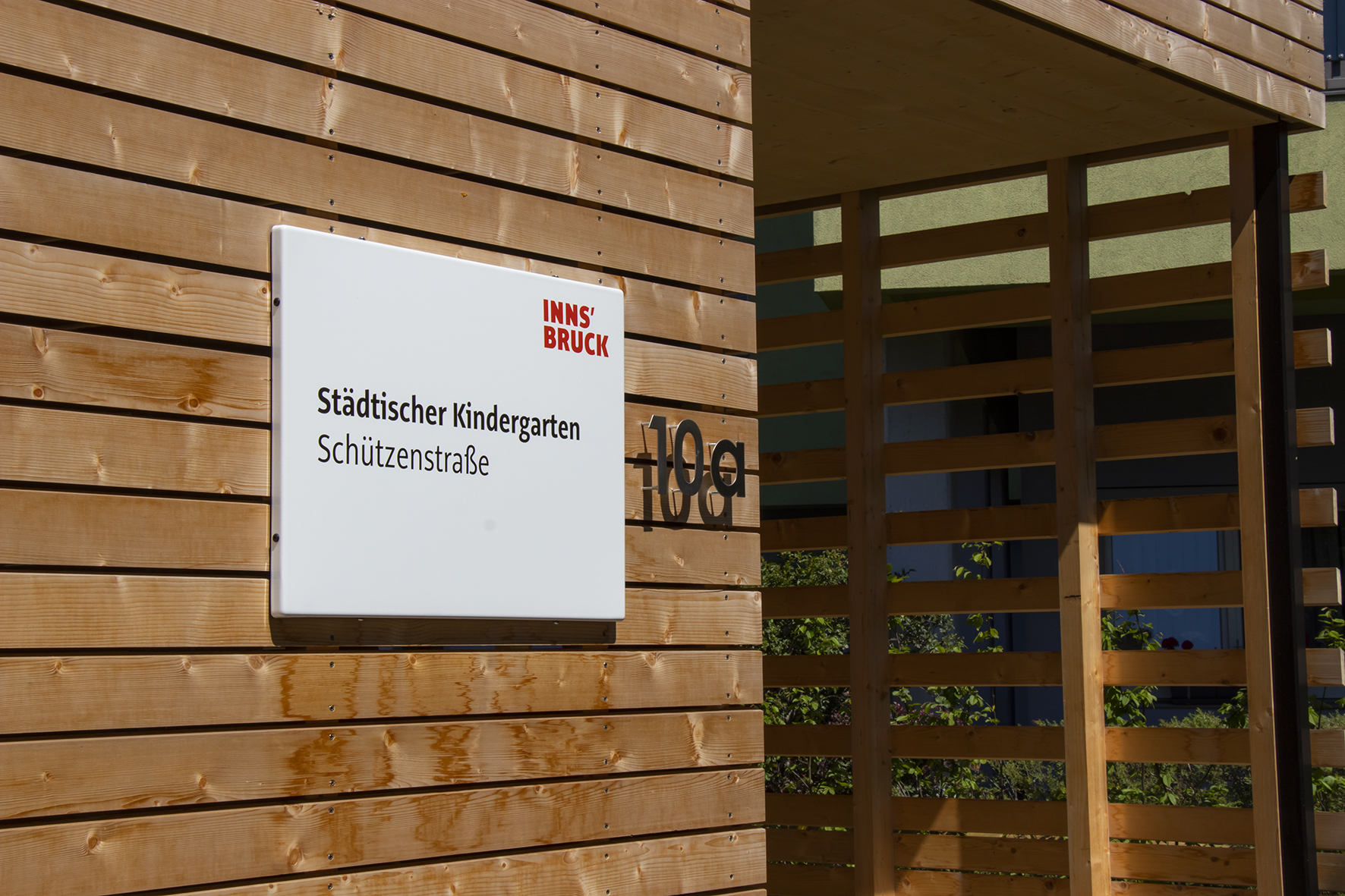 Der Kindergarten in der Schützenstraße ist einer von vier städtischen Kindergärten mit einem neuen Zutrittssystem.