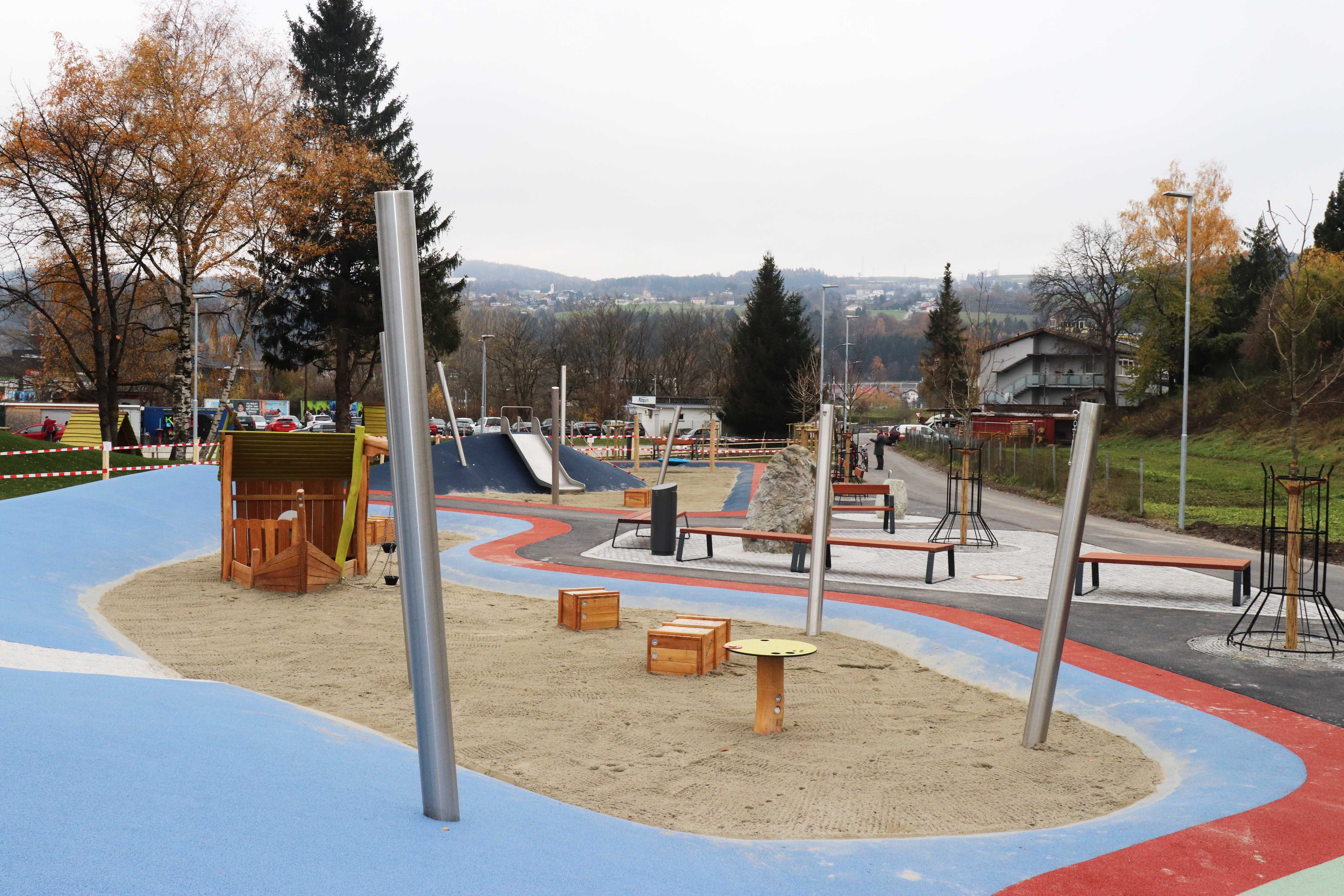 Fünf Monate wurde am  Grünzug Andechs- und Egerdachstraße gebaut.