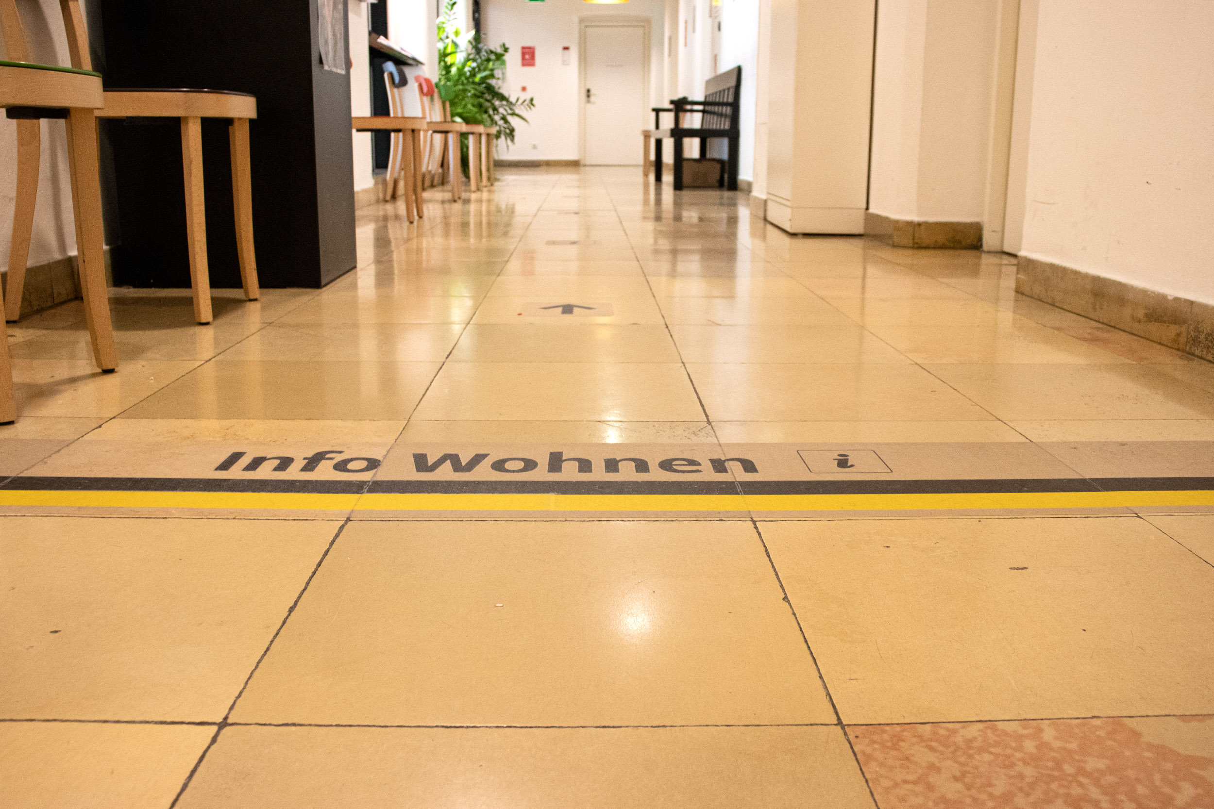 Das Wohnungsservice vergibt bestehende und neue Wohnungen.