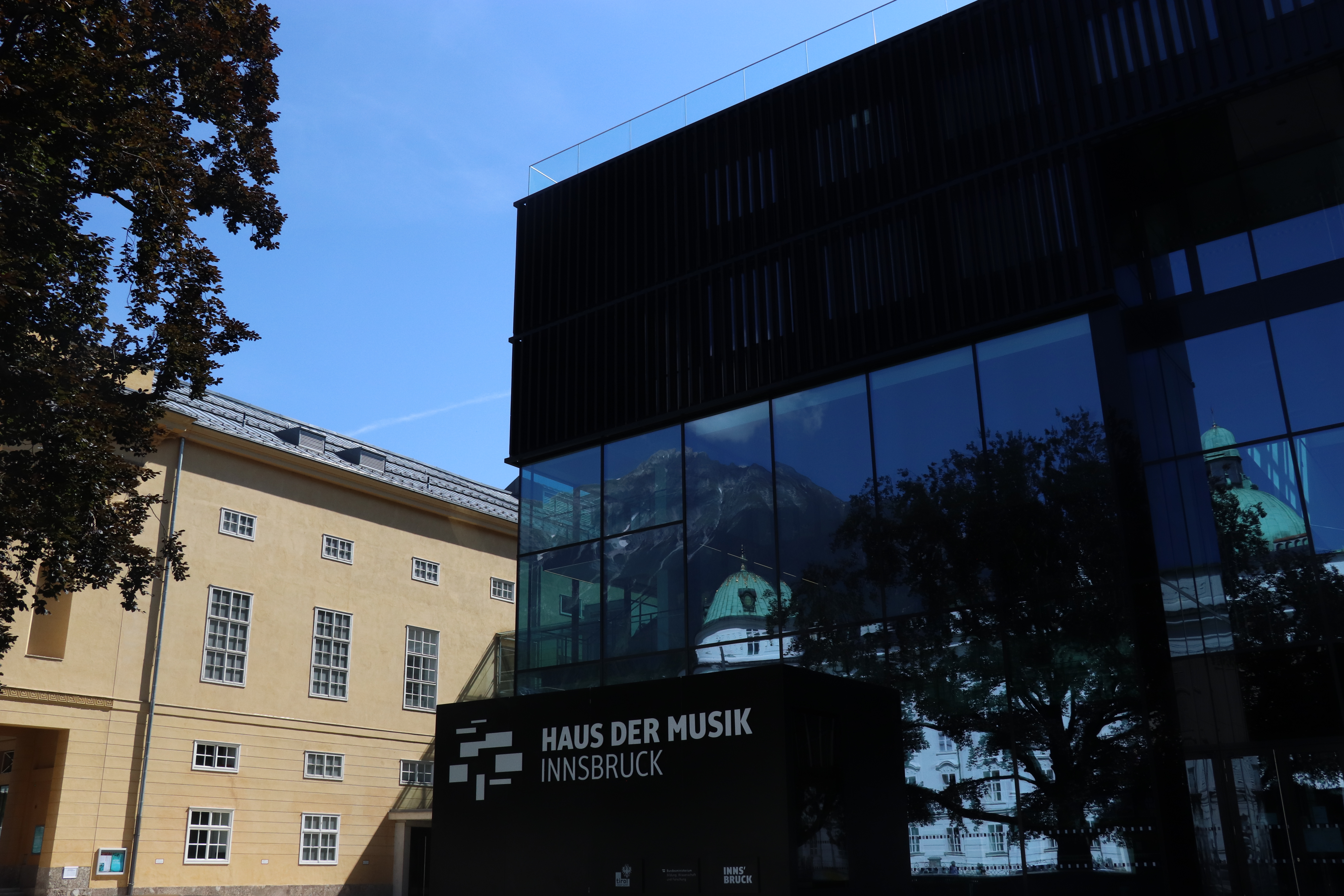 Nachhaltiger Kulturgenuss: Das Haus der Musik wurde vor zwei Jahren eröffnet und ist ein Vorzeigeprojekt der IIG.