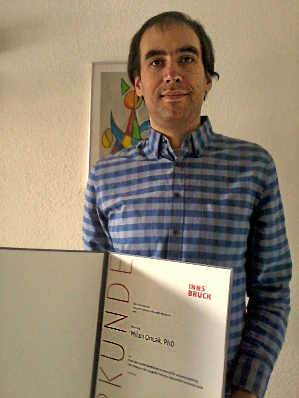 Milan Ončák, Fakultät für Mathematik, Informatik und Physik