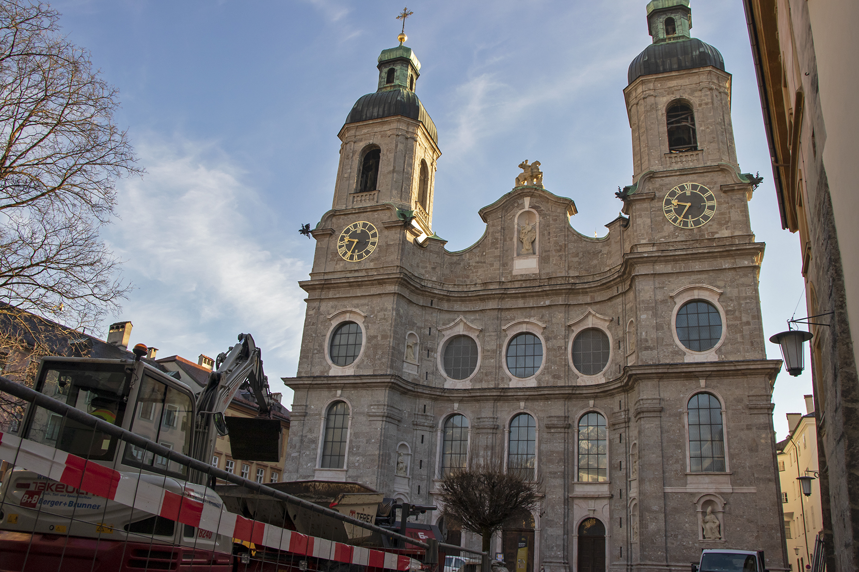 Seit Anfang Februar wird wieder in der Innsbrucker Altstadt gearbeitet.