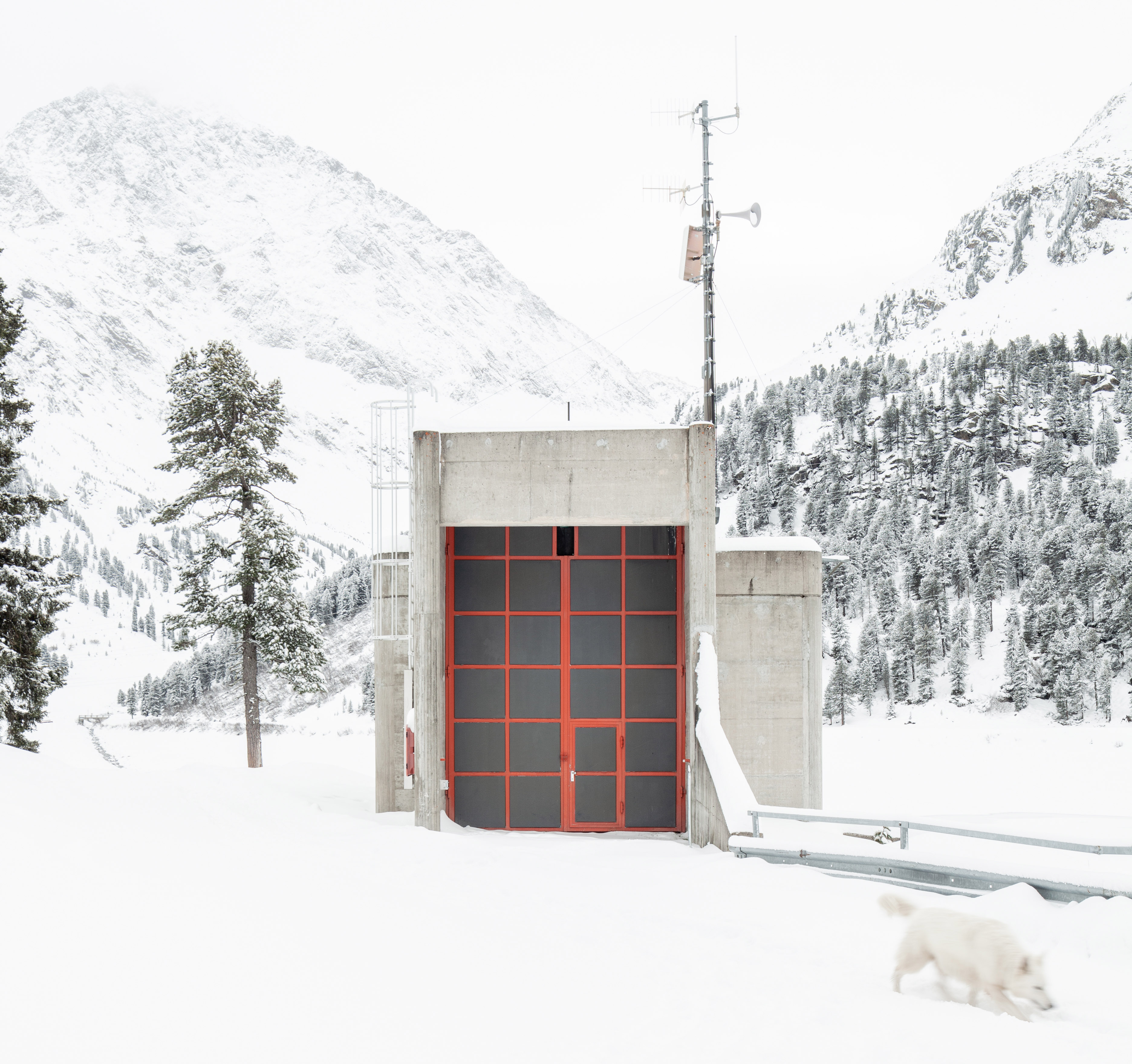 Das Verhältnis von Mensch und Natur ist das beherrschende Thema in Toni Schades fotografischem Werk (Ausschnitt).