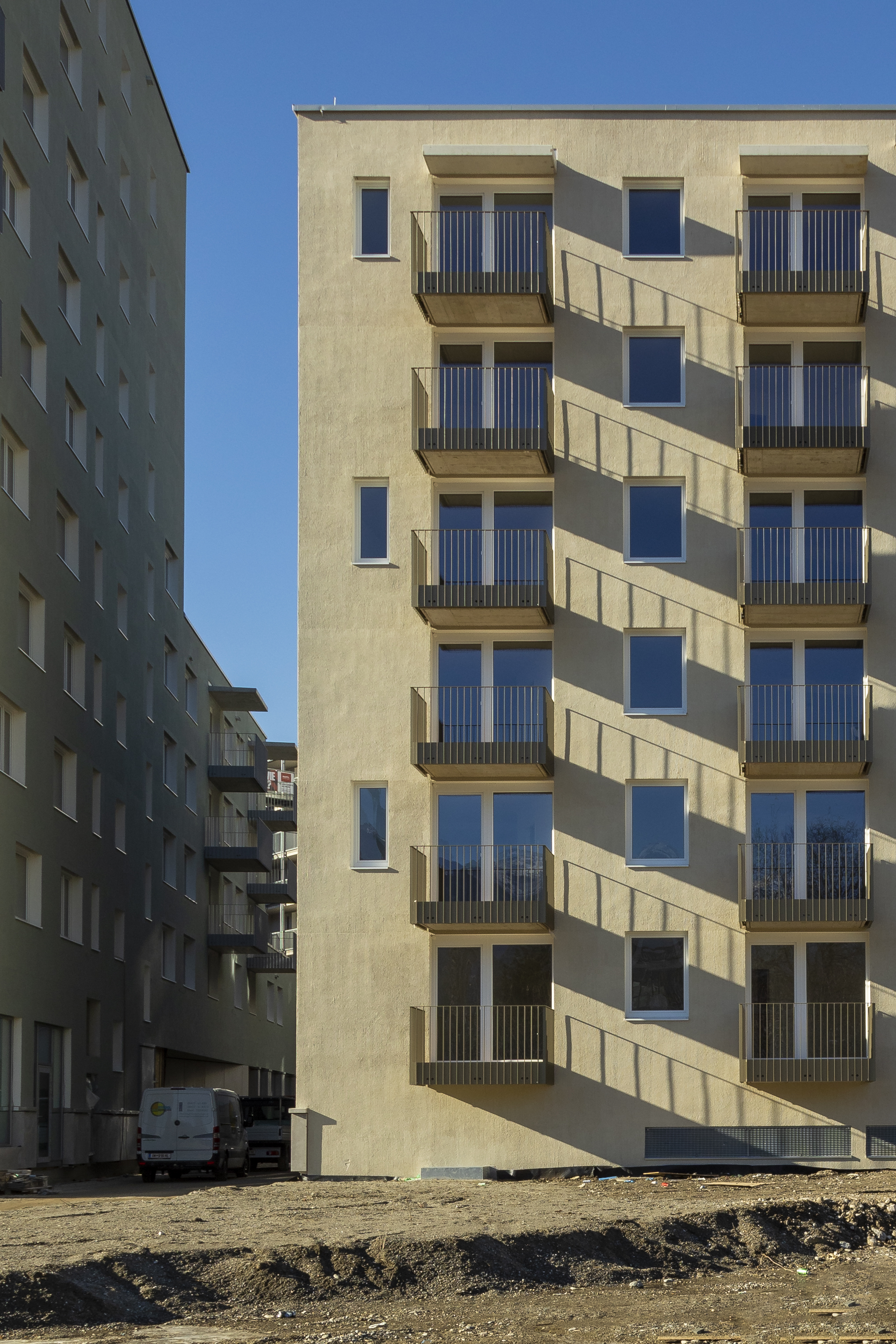 Mitte des Jahres 2022 werden die ersten 300 Wohnungen in der Campagne Reichenau von rund 800 MieterInnen bezogen.