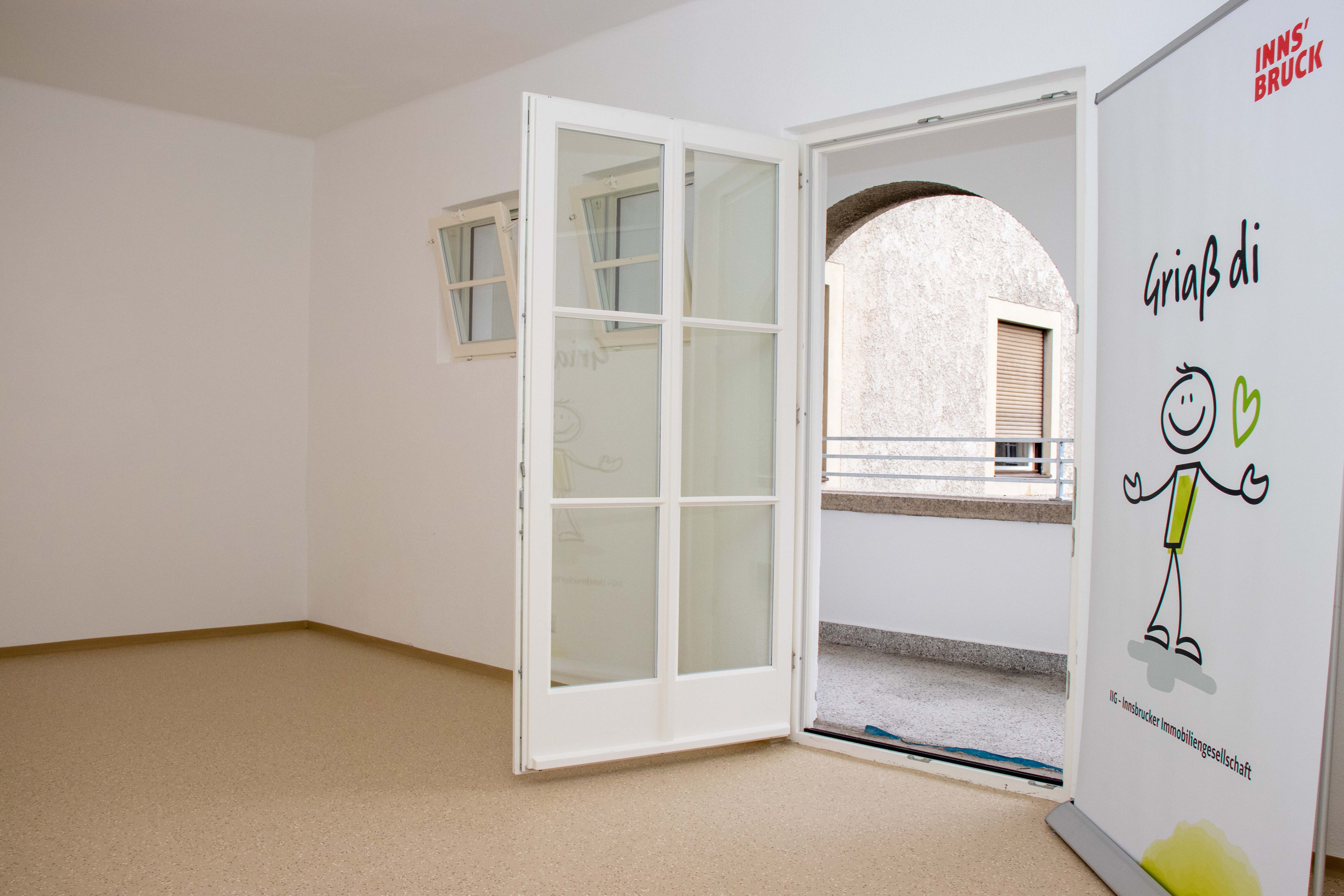 Die neuen Wohnungen sind hell und modern.