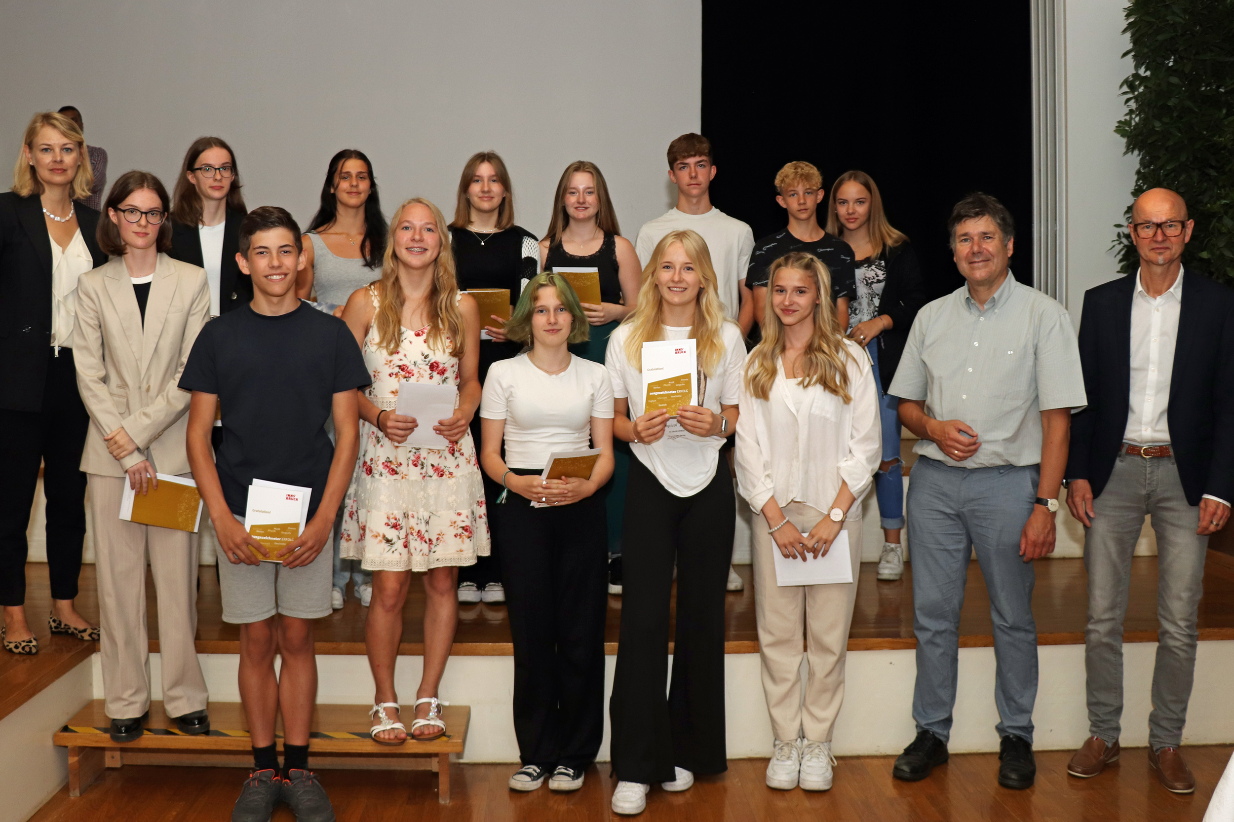 Die SchülerInnen der Praxismittelschule der Pädagogischen Hochschule Tirol.