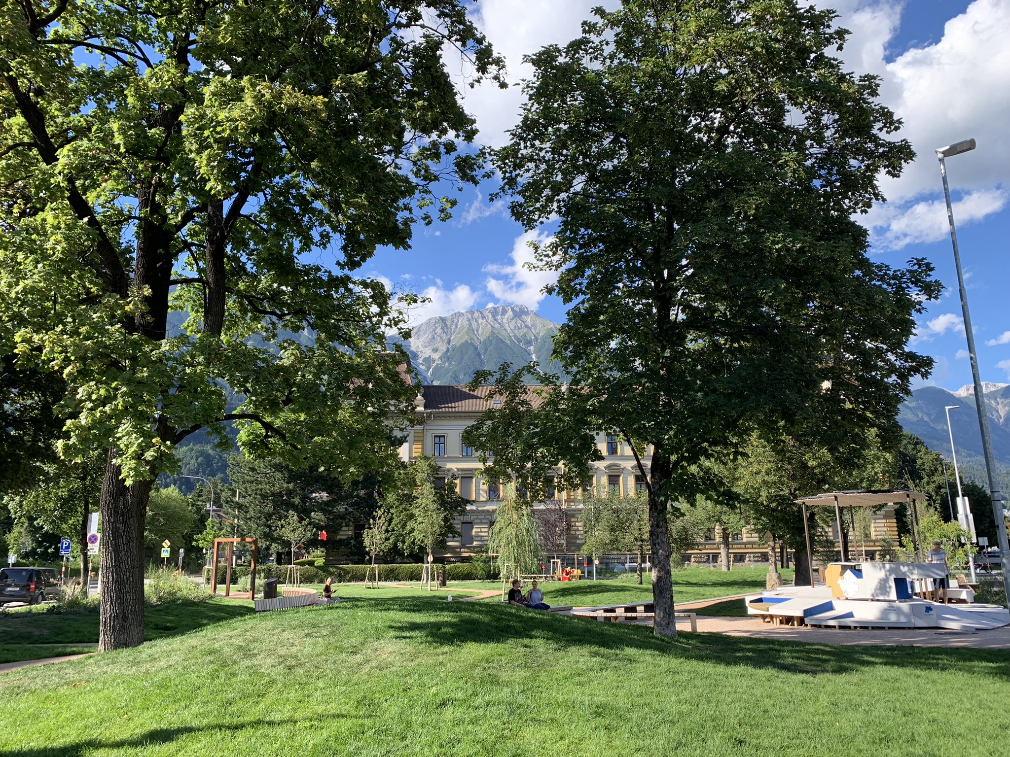 Der neu gestaltete Innsbrucker Messepark steht im Finale um den österreichweiten Mobilitätspreis des Verkehrsclub Österreich (VCÖ).