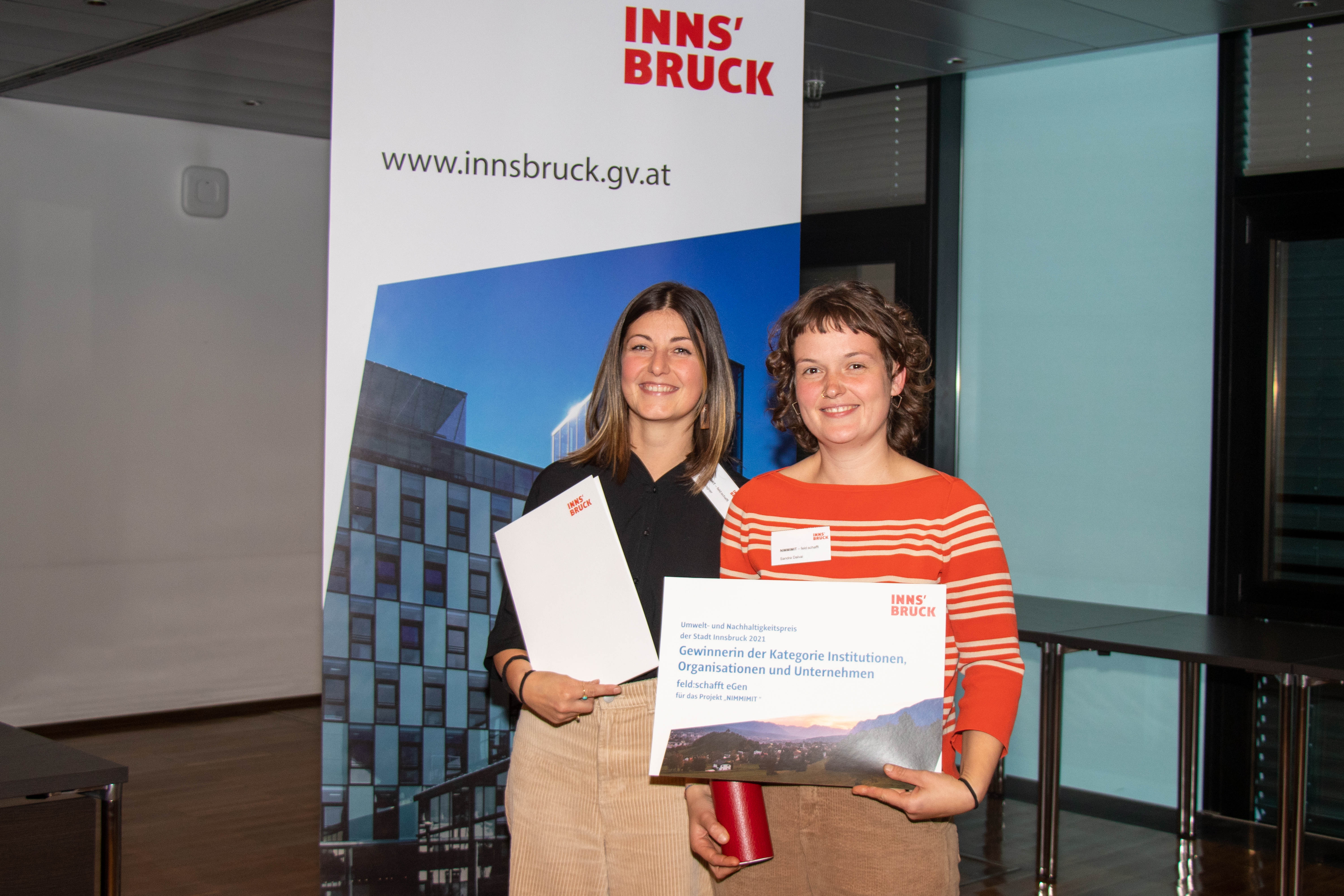 GewinnerInnen der dritten Kategorie "Institutionen, Organisationen und Unternehmen": Projekt Nimmimit - feld:schafft - Genossenschaft zur Nutzung von Ungenutztem