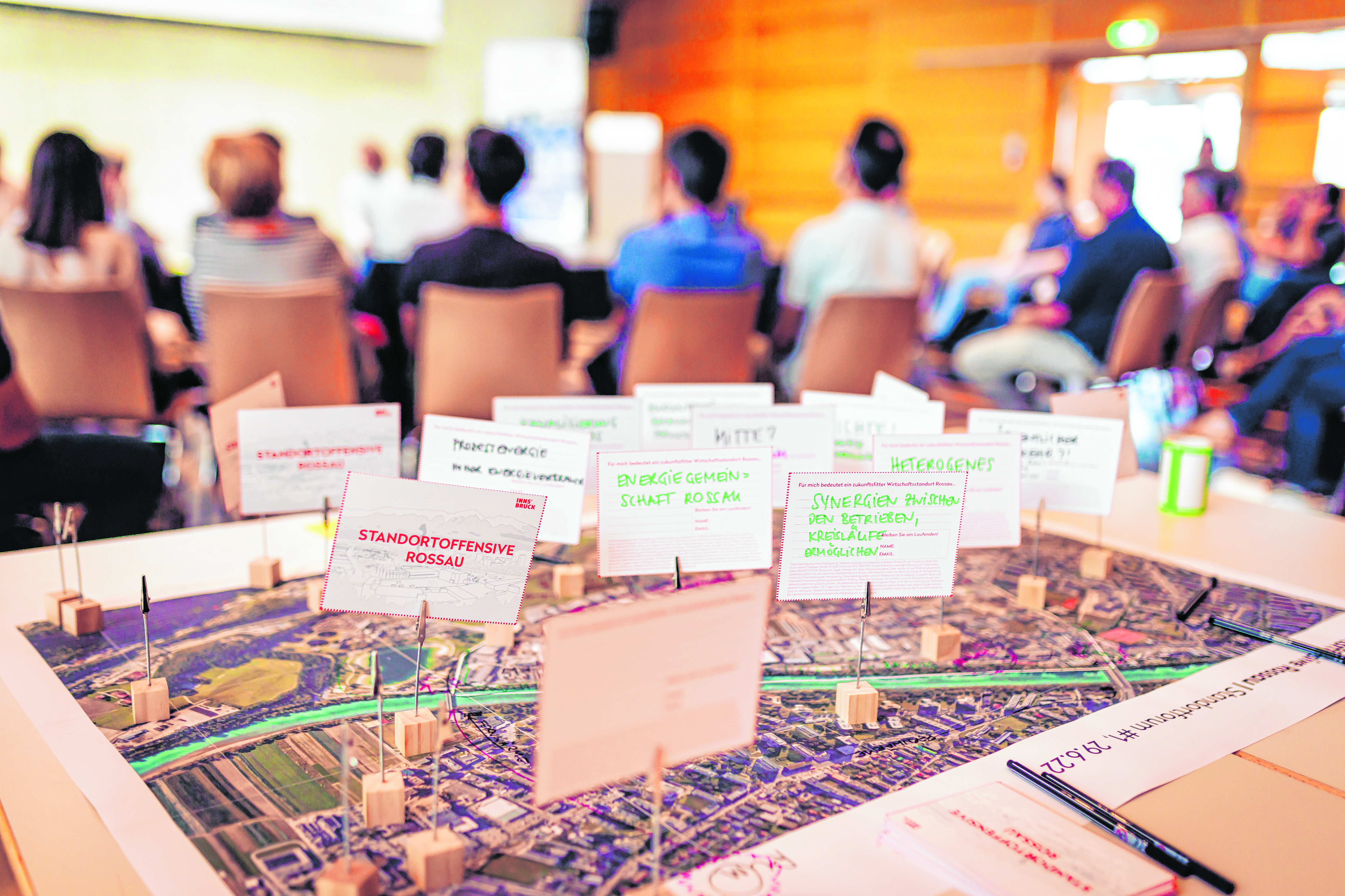 Mitreden, teilhaben und sich einbringen – Zukunftsperspektiven für die Rossau werden.