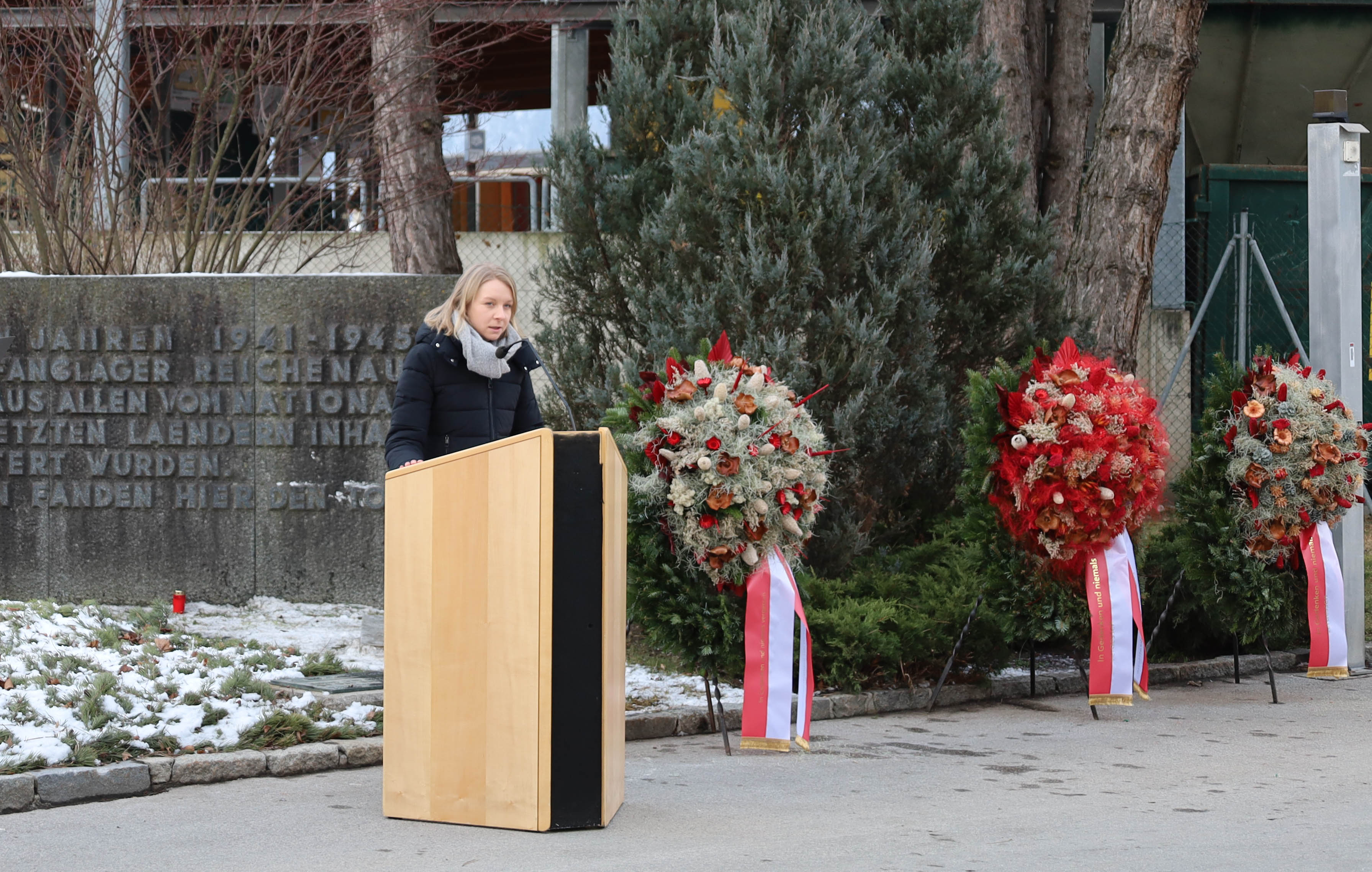 Landtagsabgeordnete Elisabeth Fleischanderl von den Sozialdemokratischen FreiheitskämpferInnen.