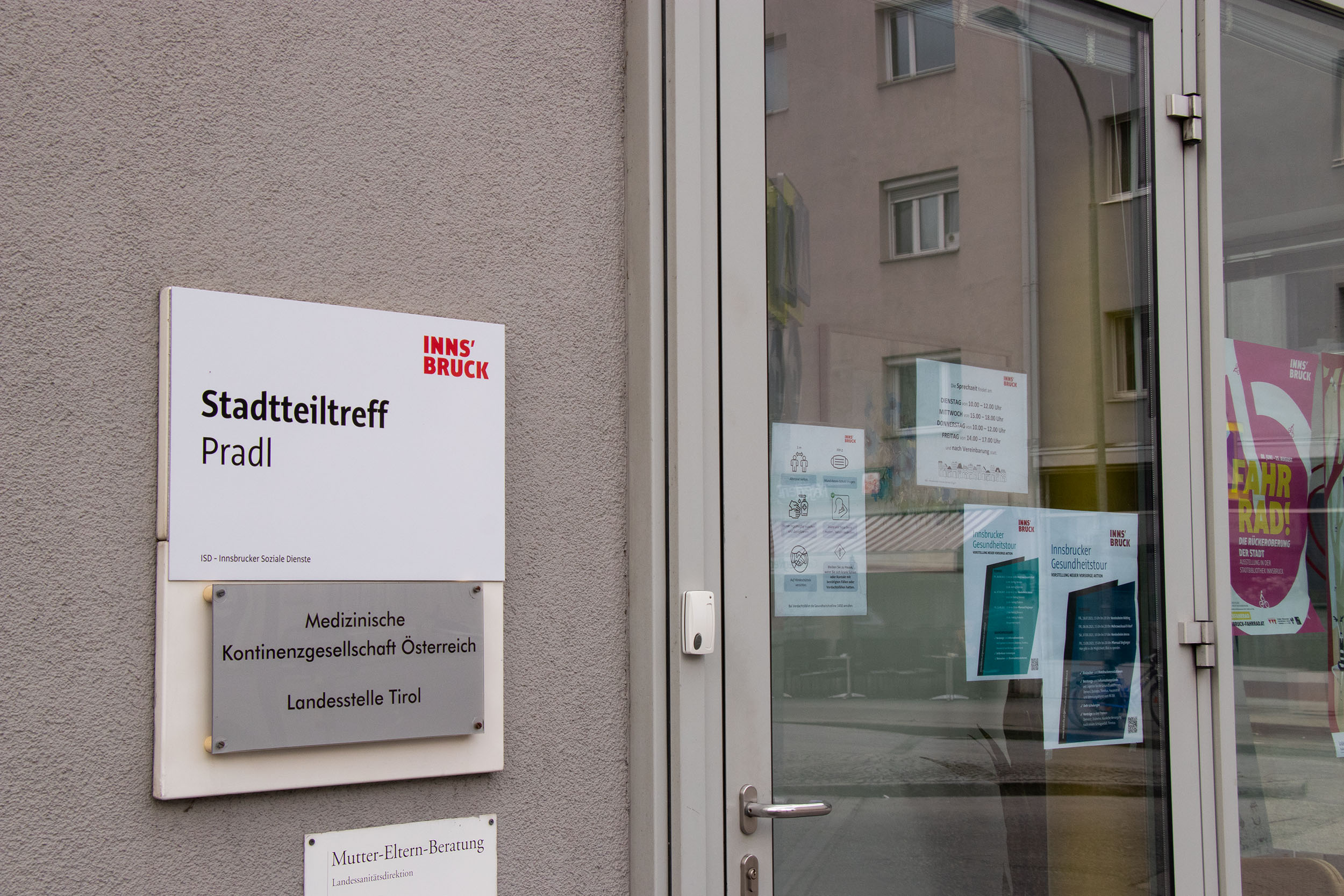 Die erste Sprechstunde findet am 21. März im ISD-Stadtteiltreff Pradl statt.