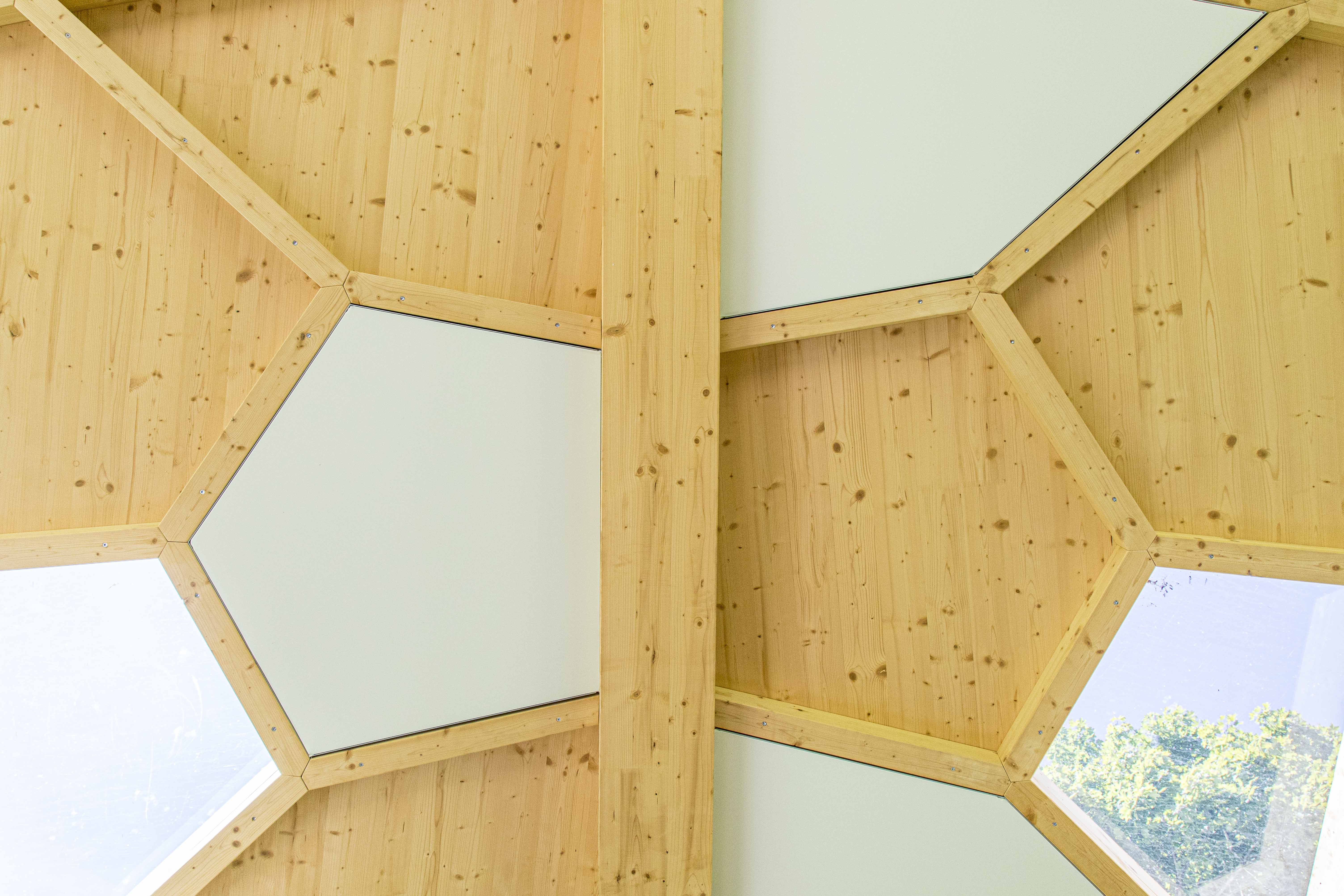 In der Waldschule werden waldpädagogische Inhalte vermittelt.