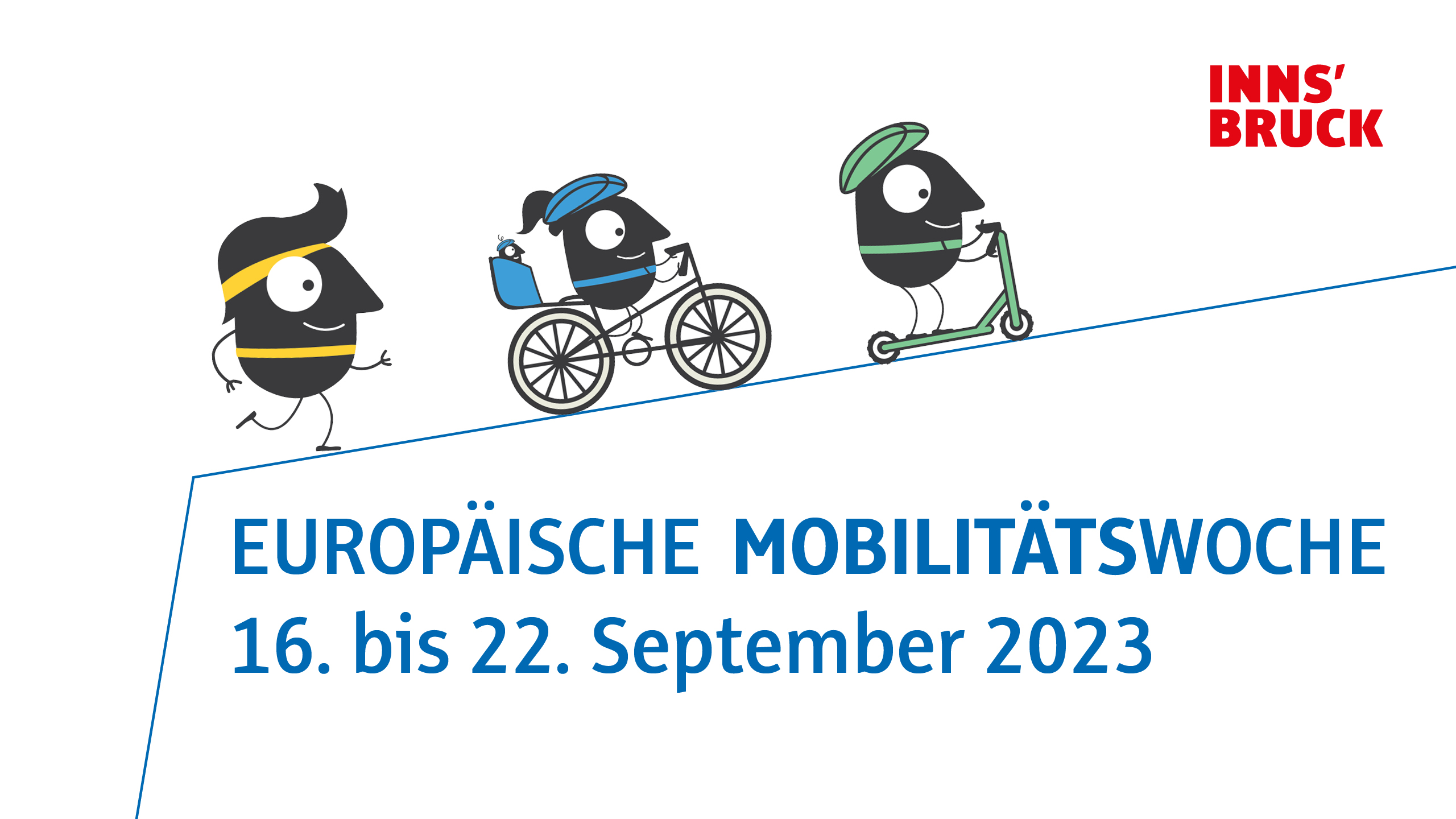 Die Europäische Mobilitätswoche bietet ab 16. September zahlreiche Veranstaltungen zu nachhaltiger Mobilität im Innsbrucker Stadtgebiet.