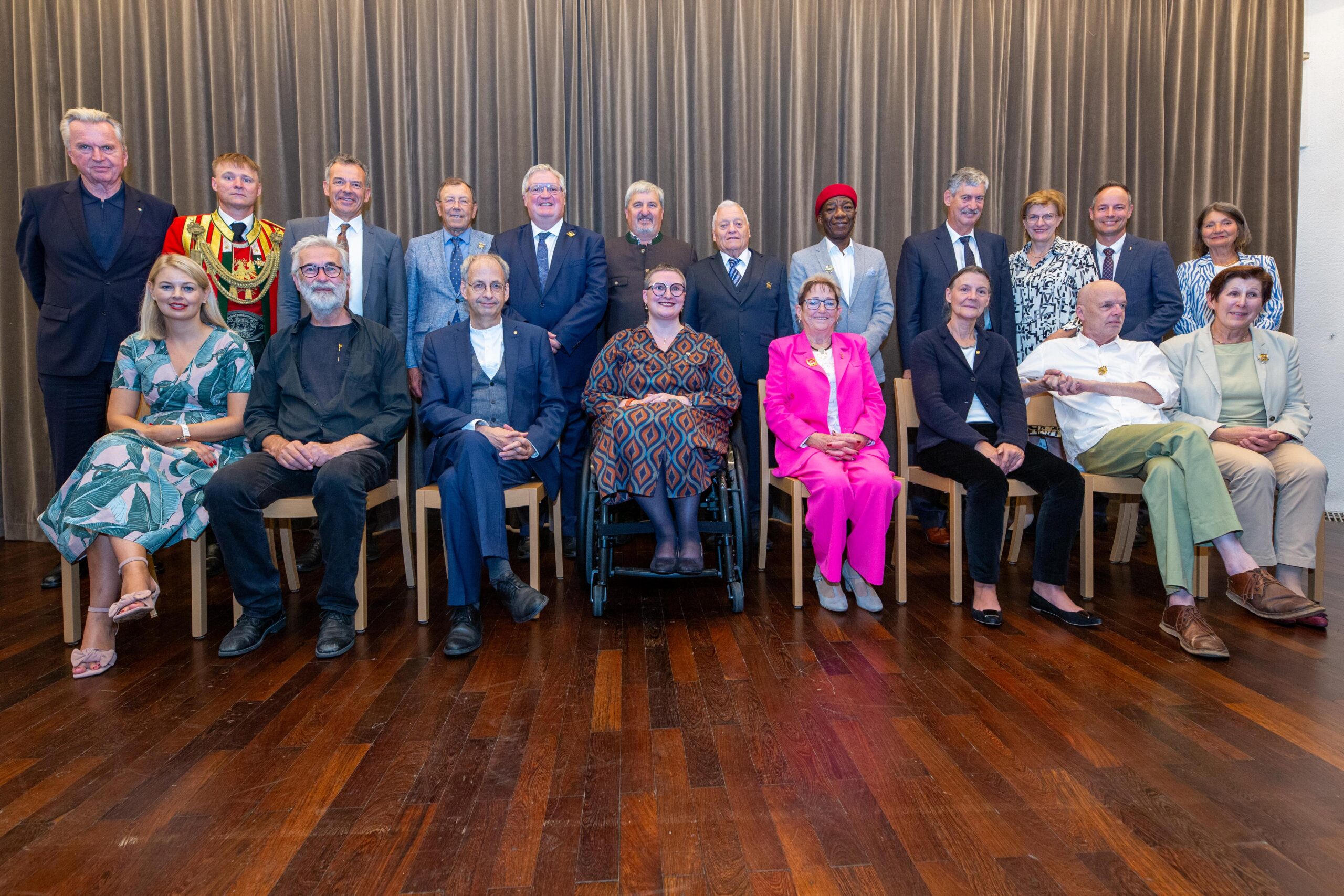Alle Geehrten und Laudatoren und Laudatorinnen freuten sich über einen gelungenen Festakt.