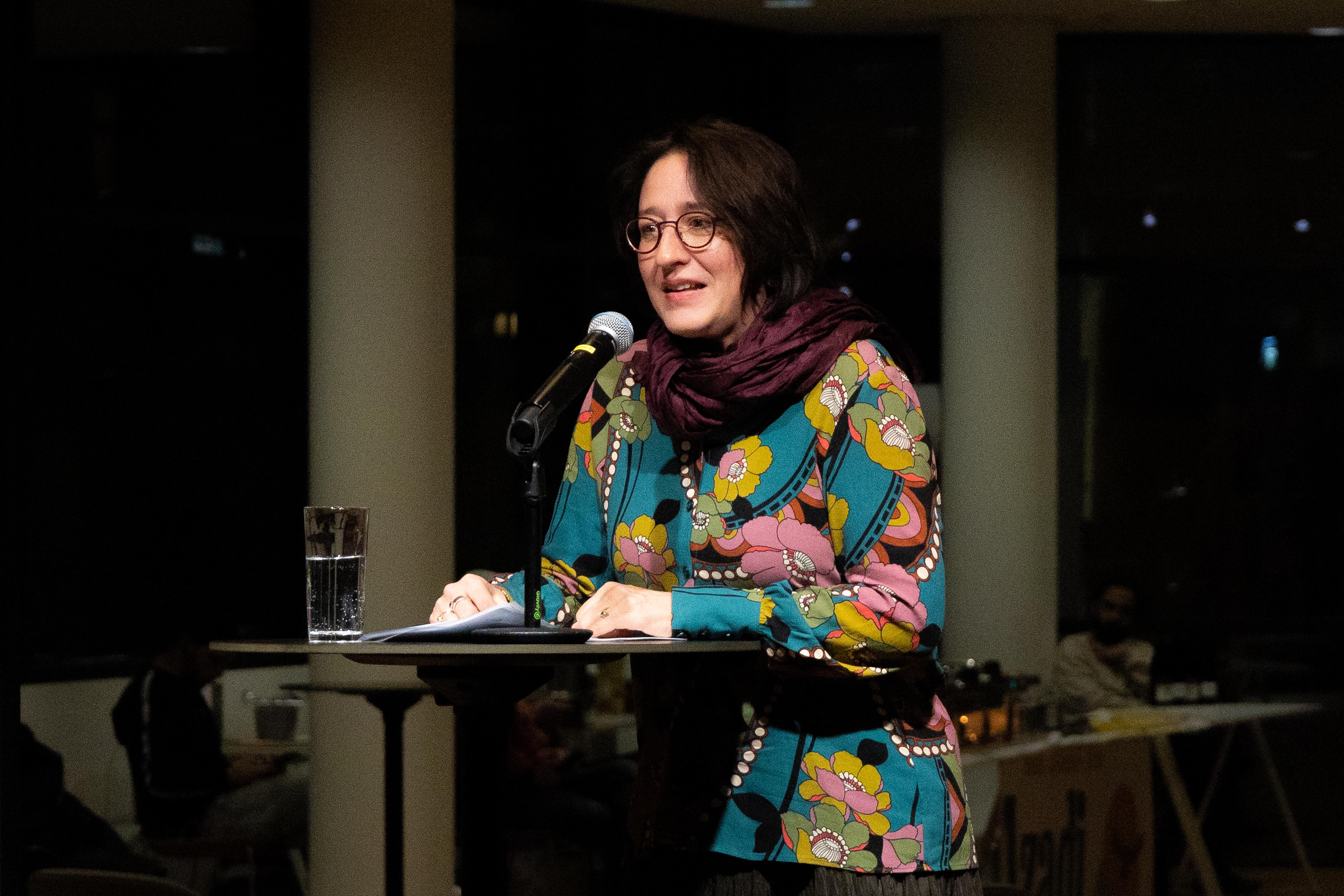 Laudatorin Ursula Costa (fh gesundheit) hielt die Festrede für die Initiative.