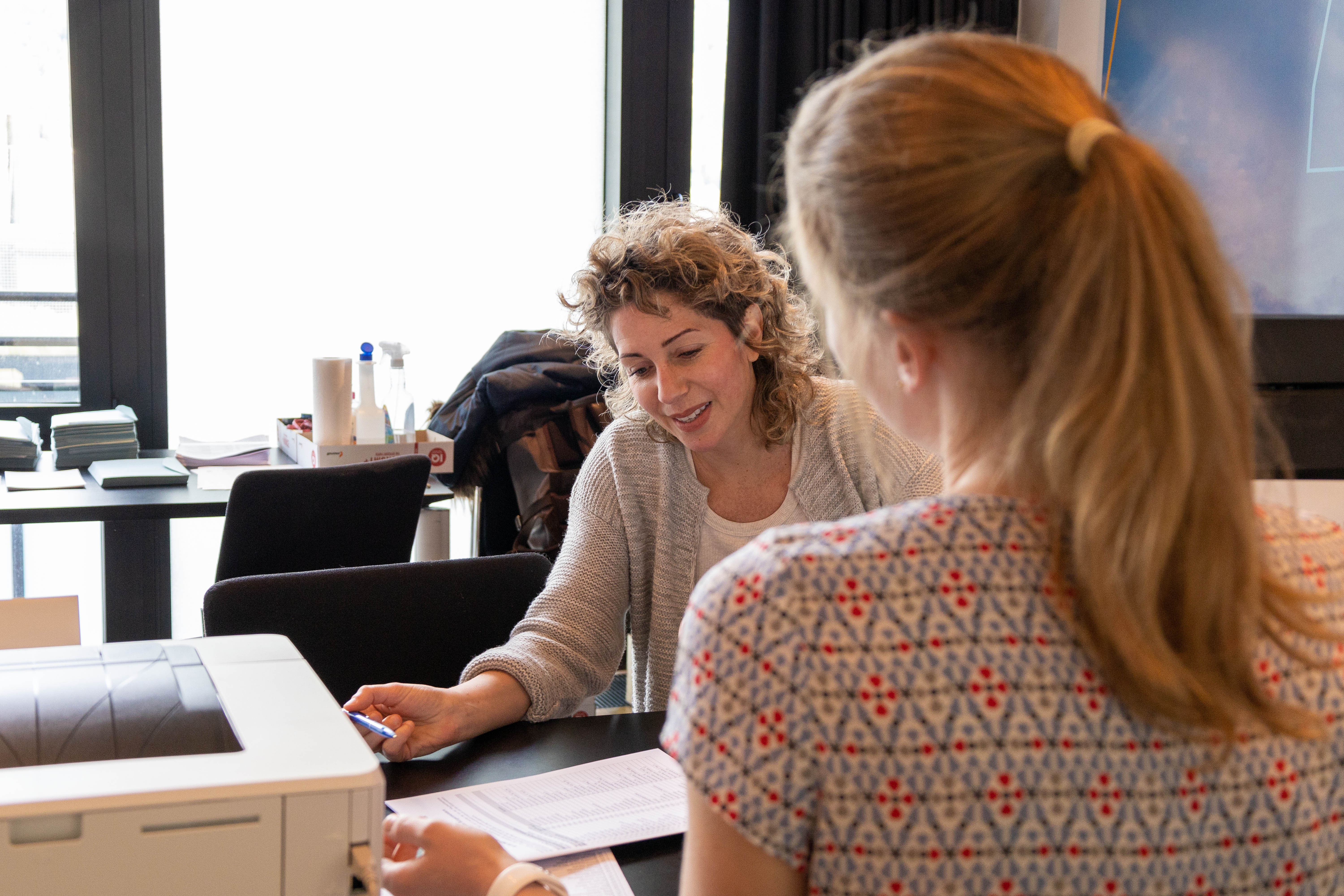 Das Wahlkartenbüro im 6. Stock im Rathaus ist geöffnet.