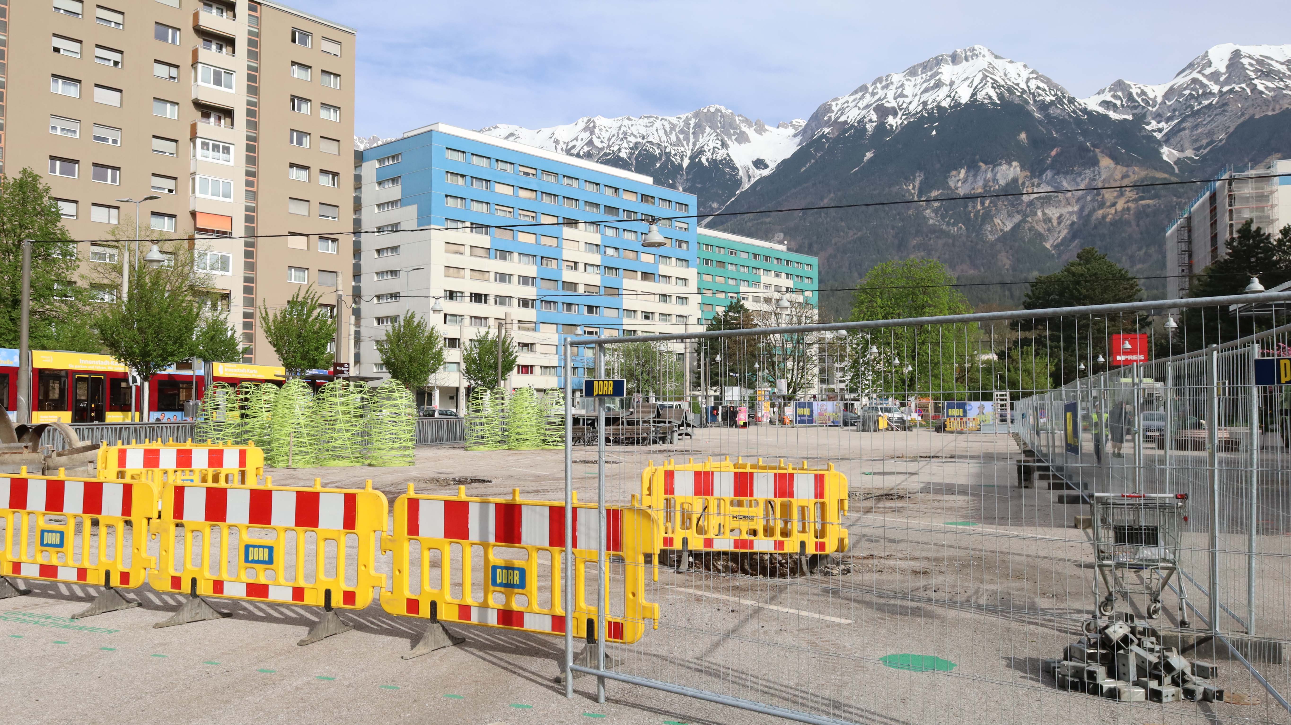 Ab 8. April 2024 wird am DDr.-Alois-Lugger-Platz umgebaut.