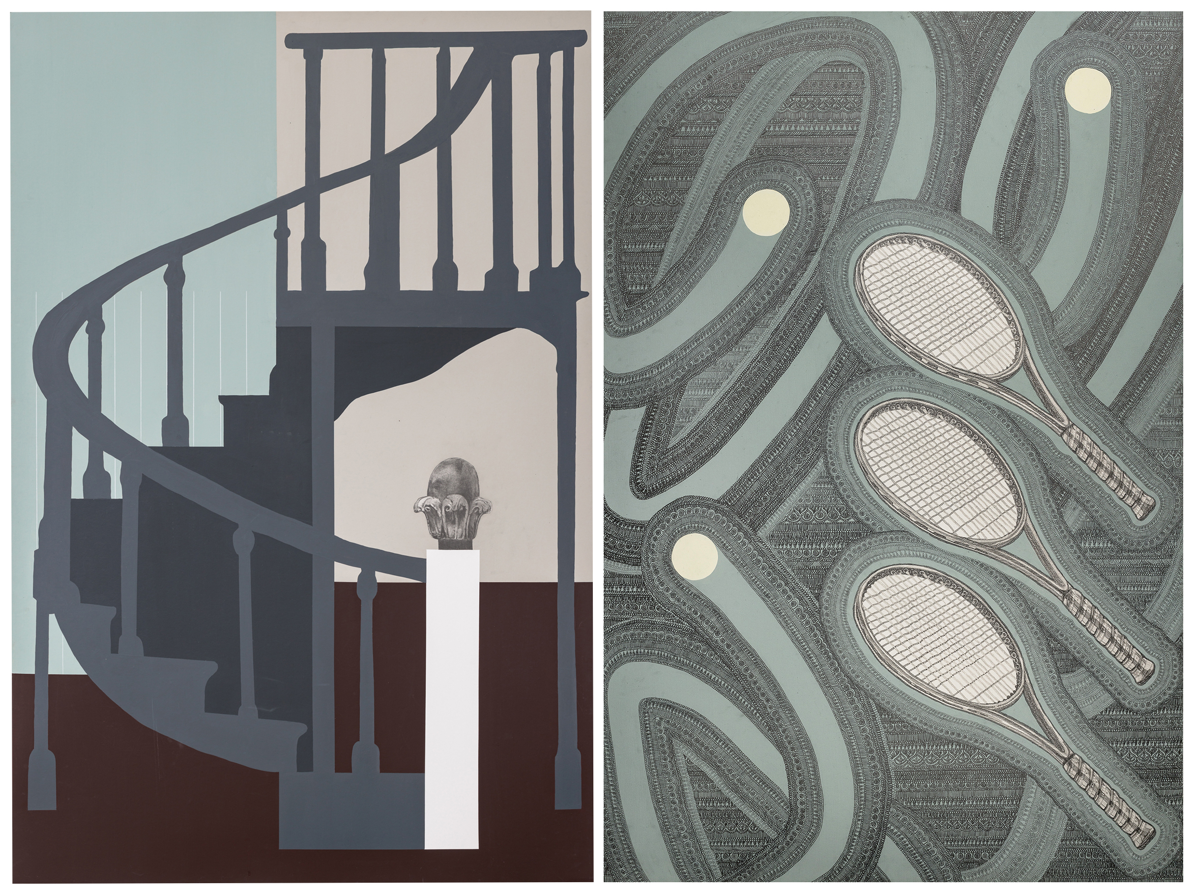 Scherer verwendet in seinem künstlerischen Universum Sujets aus dem Alltag.