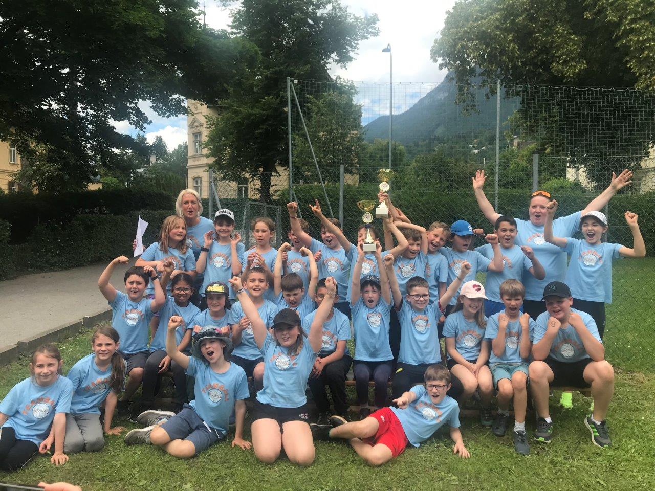 Die SiegerInnen des diesjährigen Teamball-Abschlussturniers wurden gekürt.
