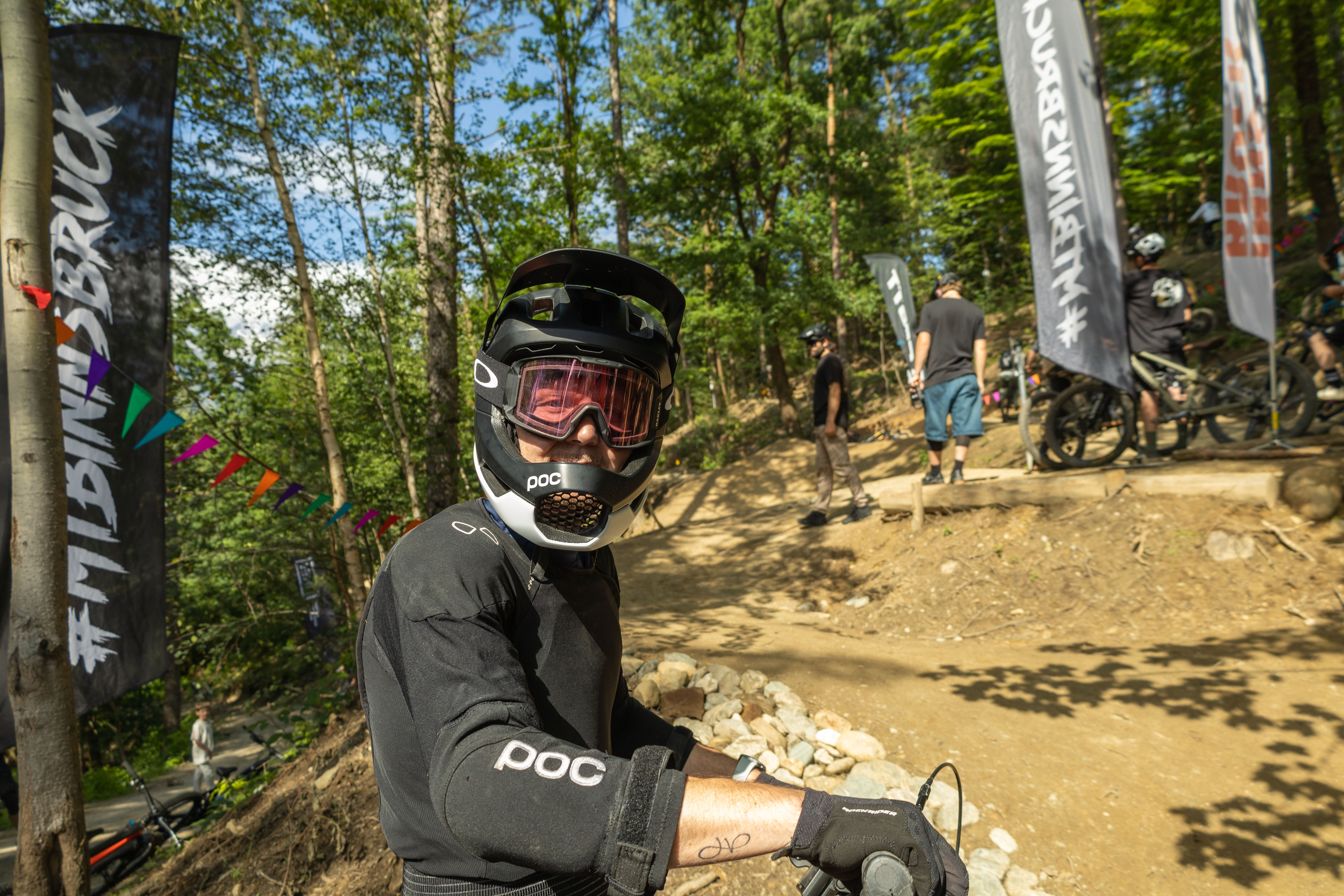 Bürgermeister Johannes Anzengruber ist selbst begeisterter Nutzer des Trailparks in der Rossau und hat die Strecke bereits mehrfach mit dem Bike getestet.