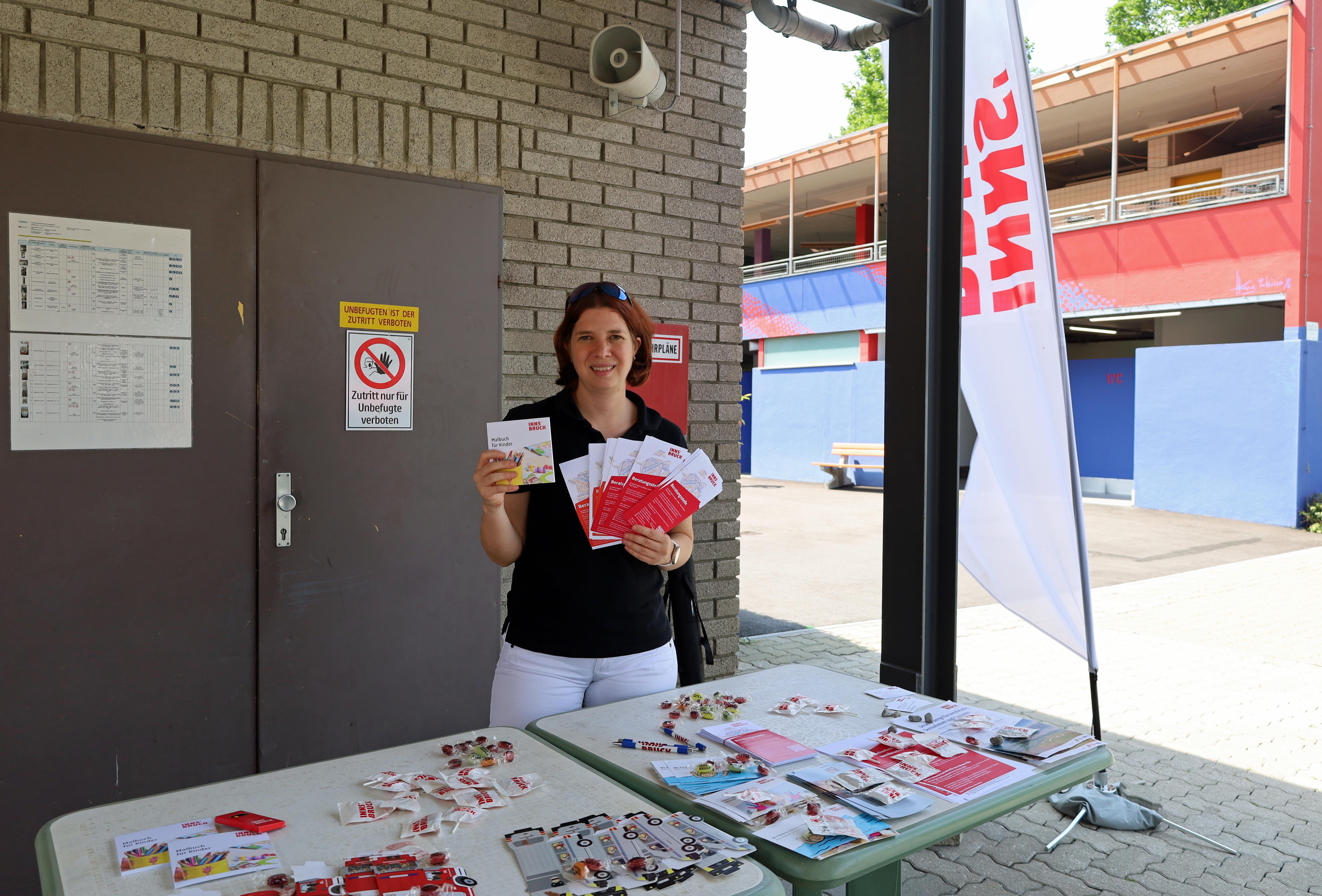 Auch im Freibad Tivoli ist die Teuerungsberatung im September zu finden.