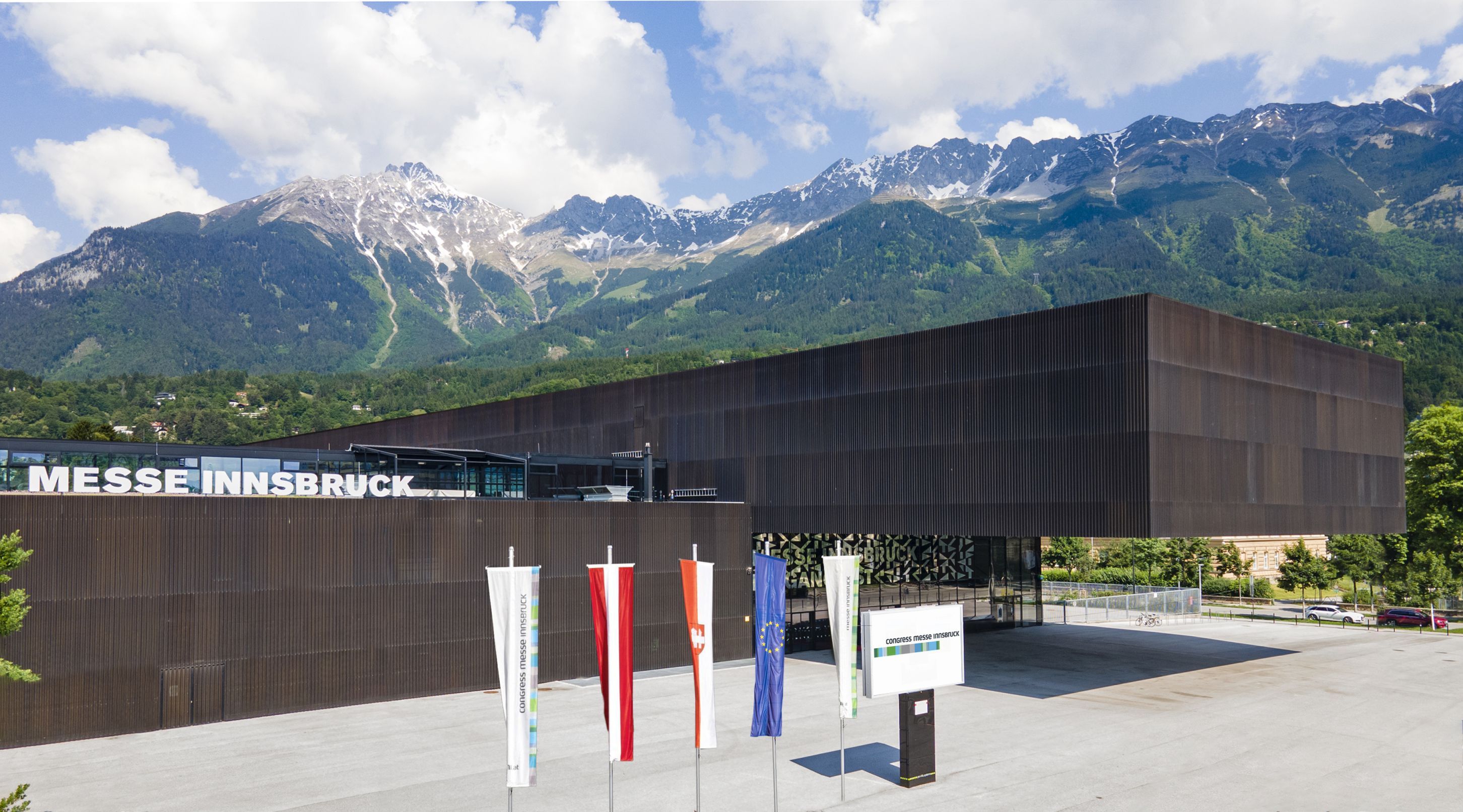 Das alpin urbane Congress- und Messezentrum in Innsbruck blickt auf eine 100-jährige Geschichte zurück.