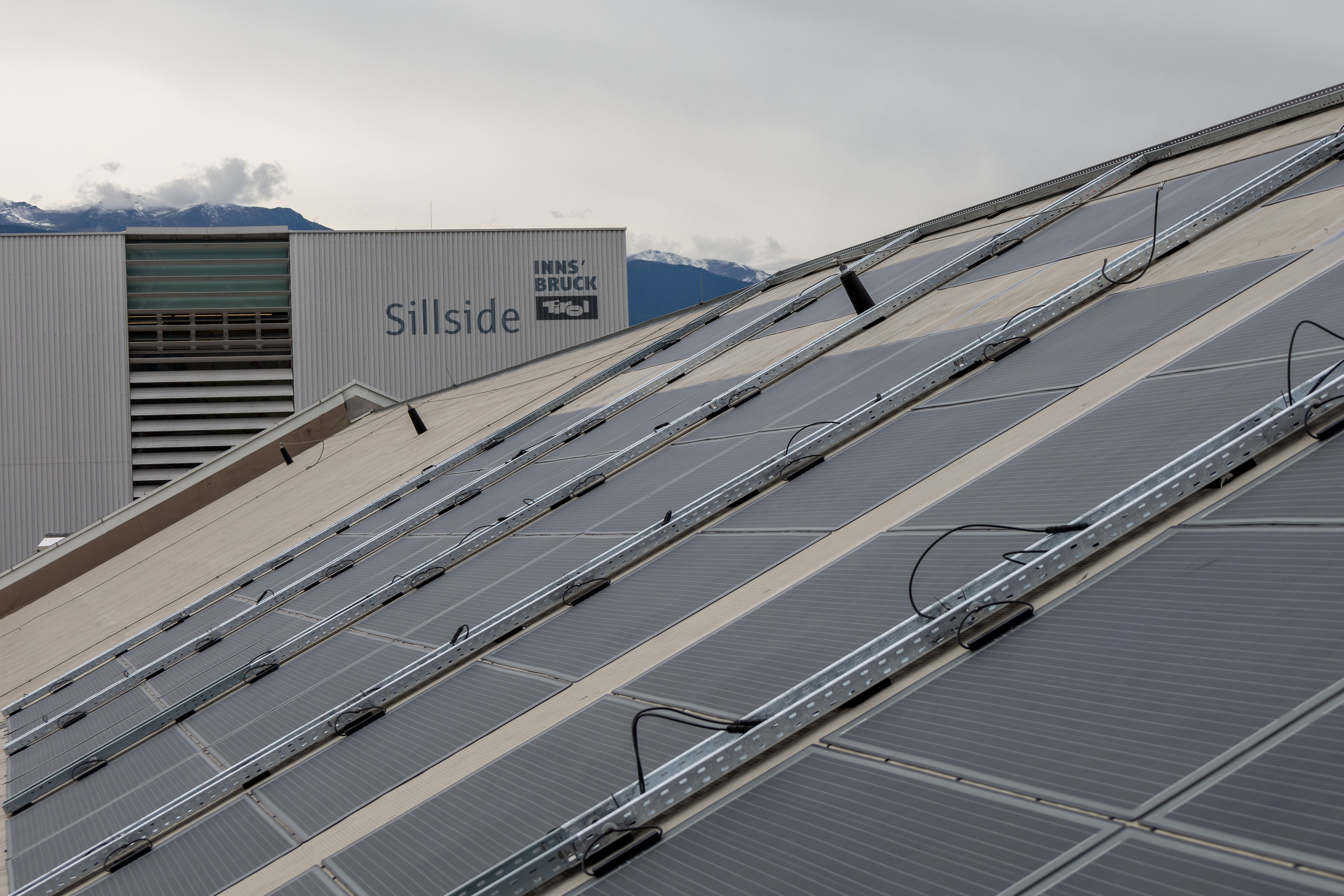 Nach einer Testphase ist geplant, die PV-Anlage auf das gesamte Dach des Sillside-Areals zu erweitern.