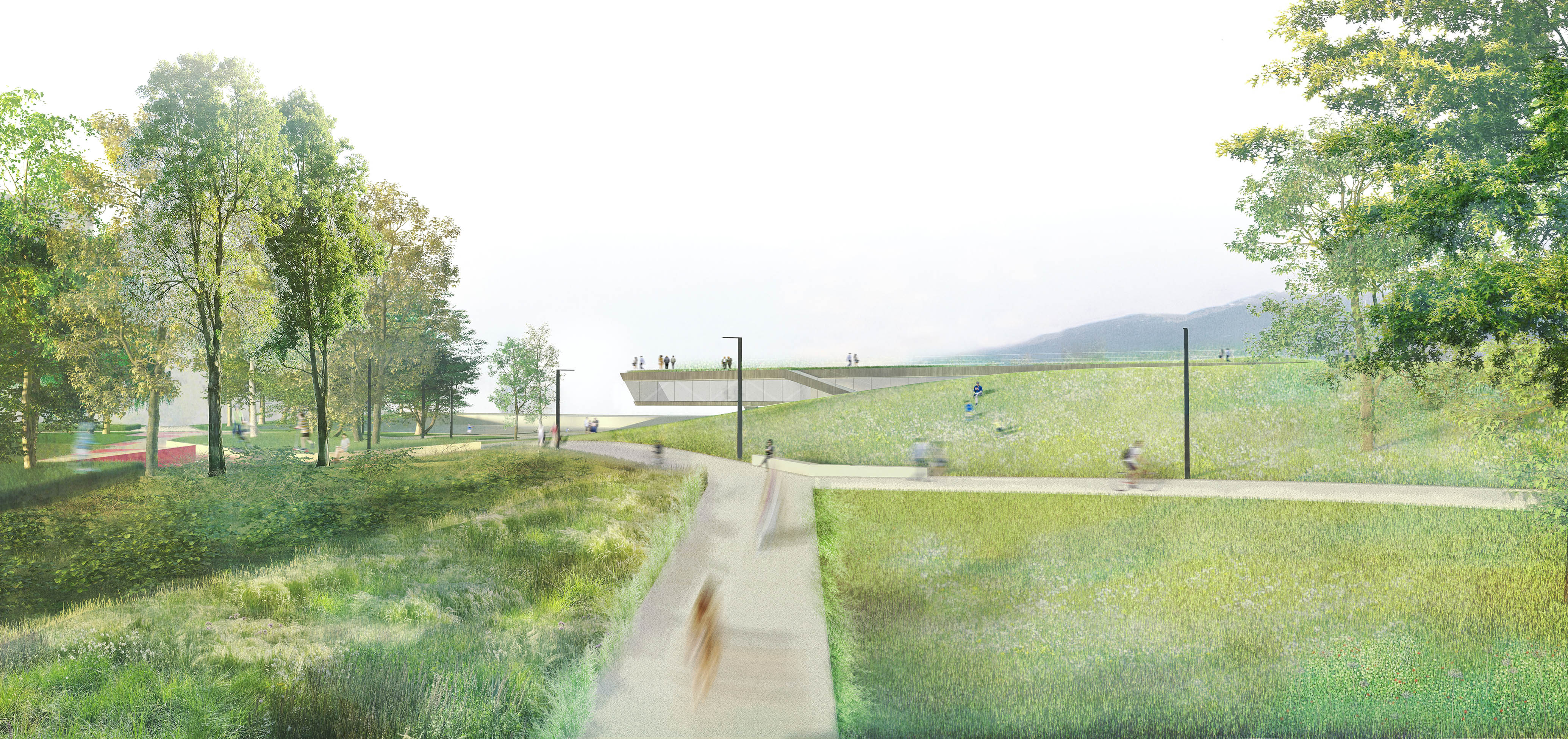 Beim Wohnbauprojekt „Campagne“ in der Reichenau entsteht nicht nur Wohnraum, sondern auch öffentlicher Raum, der für alle sicher und zugänglich ist.