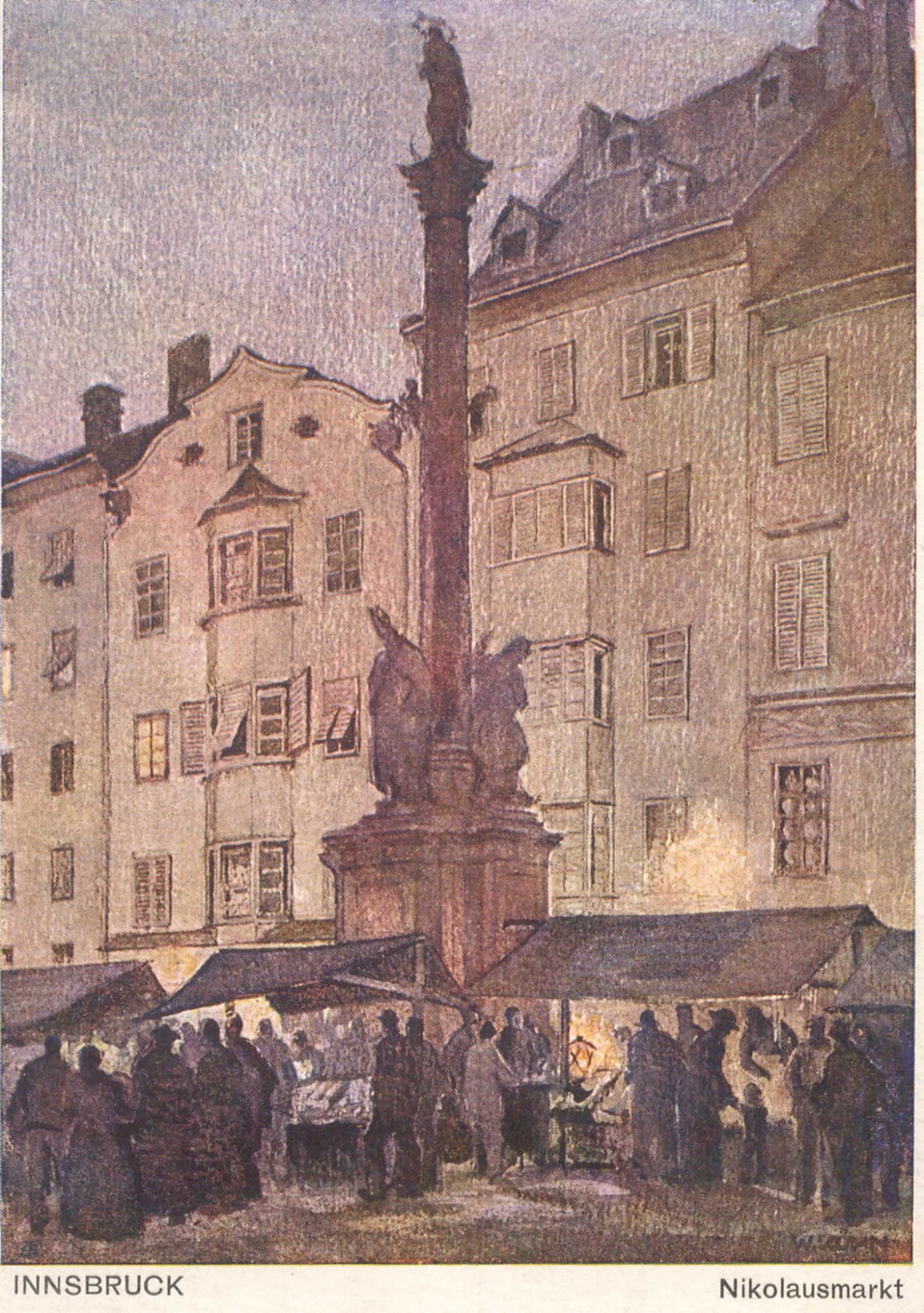 Nikolausmarkt in der Maria-Theresien-Straße