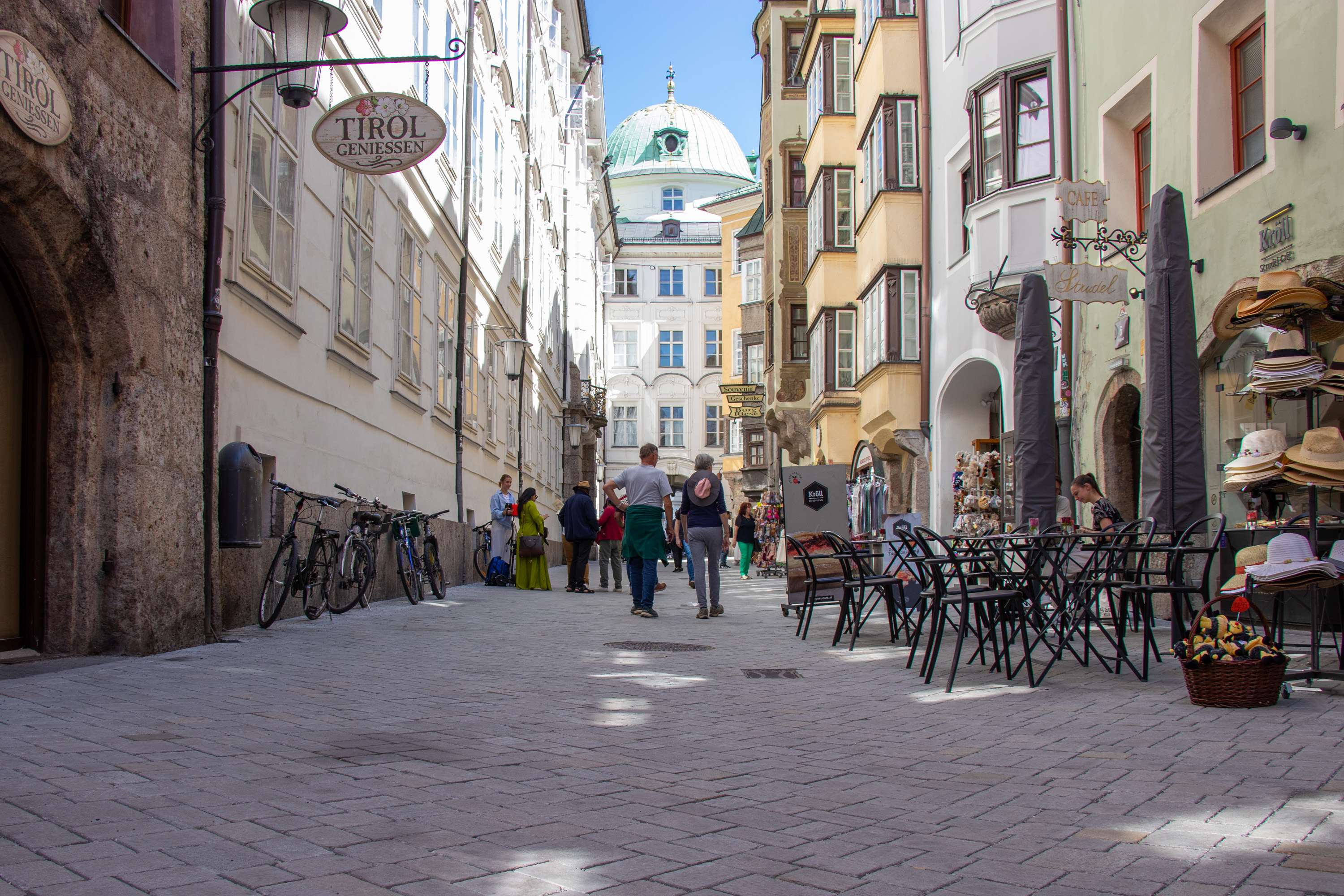 Die Hofgasse wurde im April abgeschlossen und erstrahlt in neuem Glanz.
