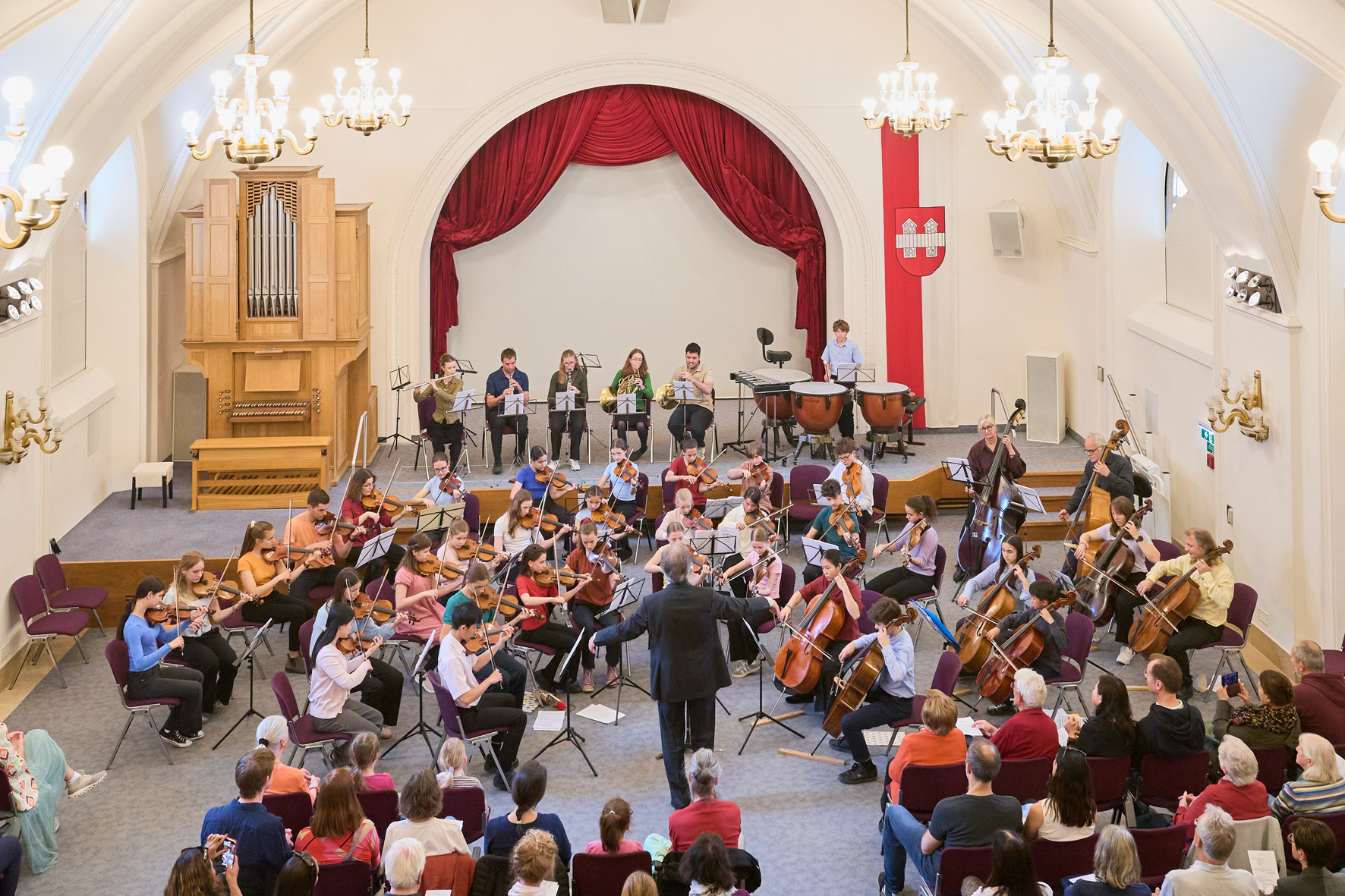 Das Jugendorchester Crescendo ist heuer im Treibhaus am Mittwoch, 2. Juli, um 18.15 Uhr zu hören.