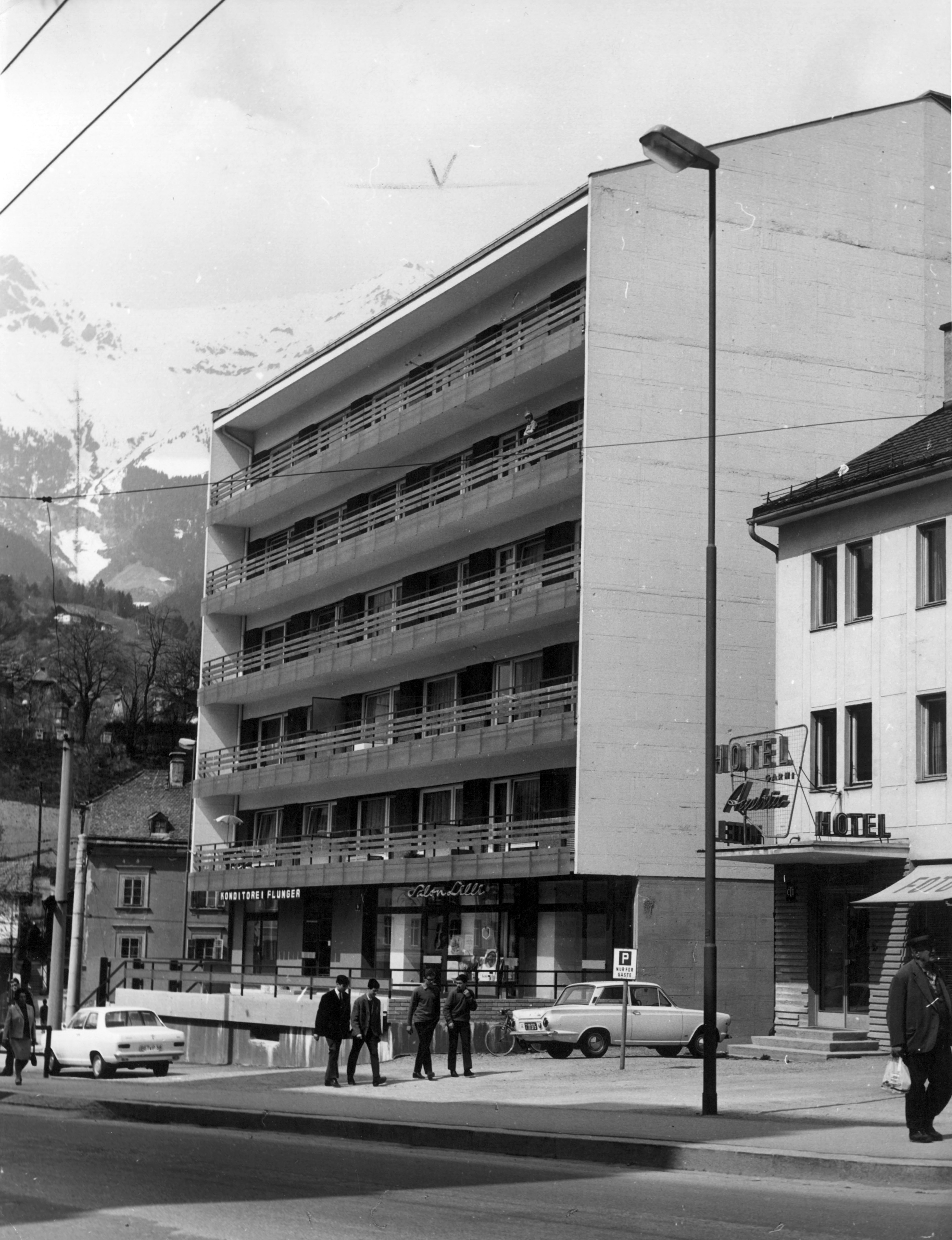 Außenansicht des Wohnhauses.