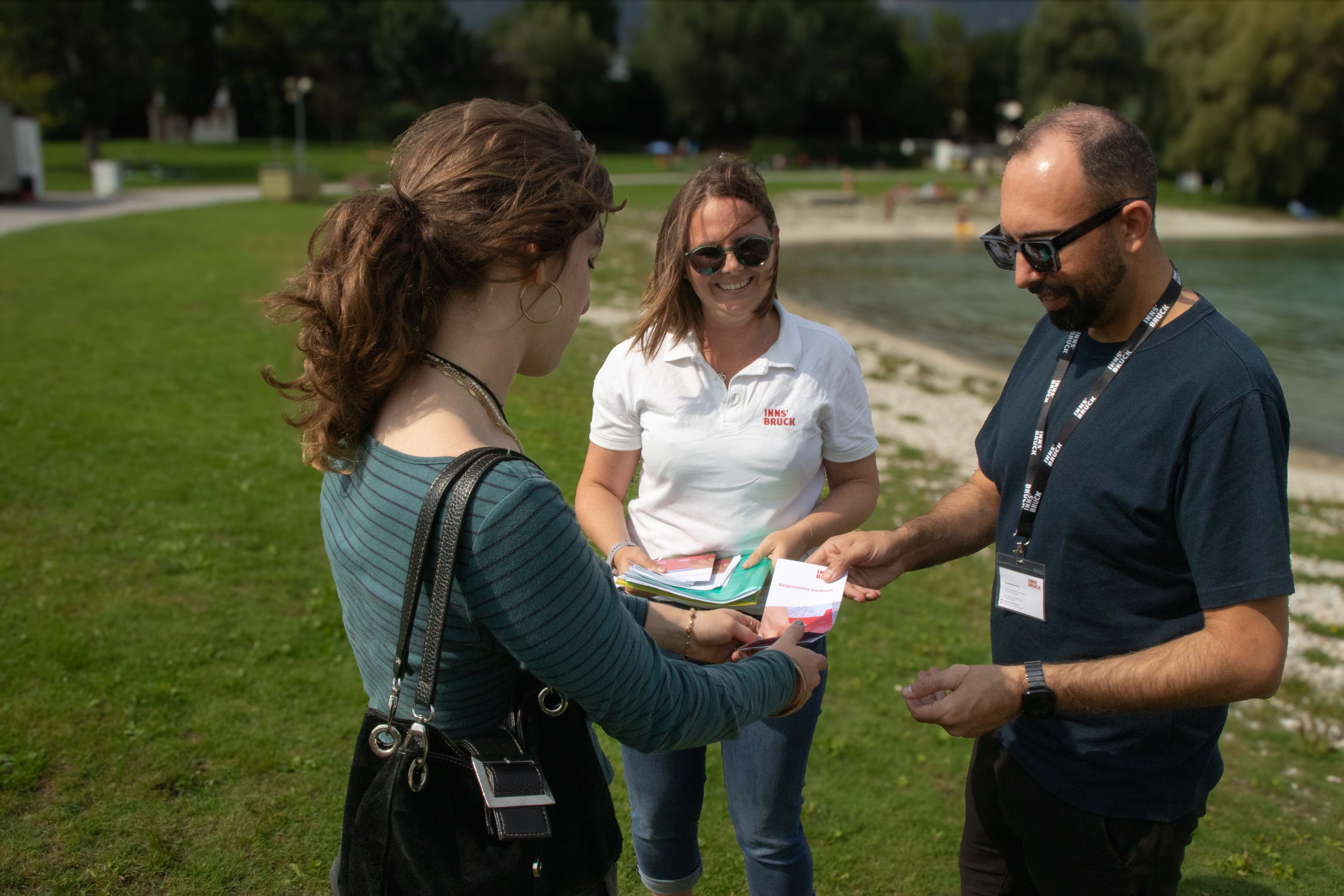 Das Team der Schwerpunktberatung ist im September wieder am Baggersee und an vielen weiteren Orten zu finden.