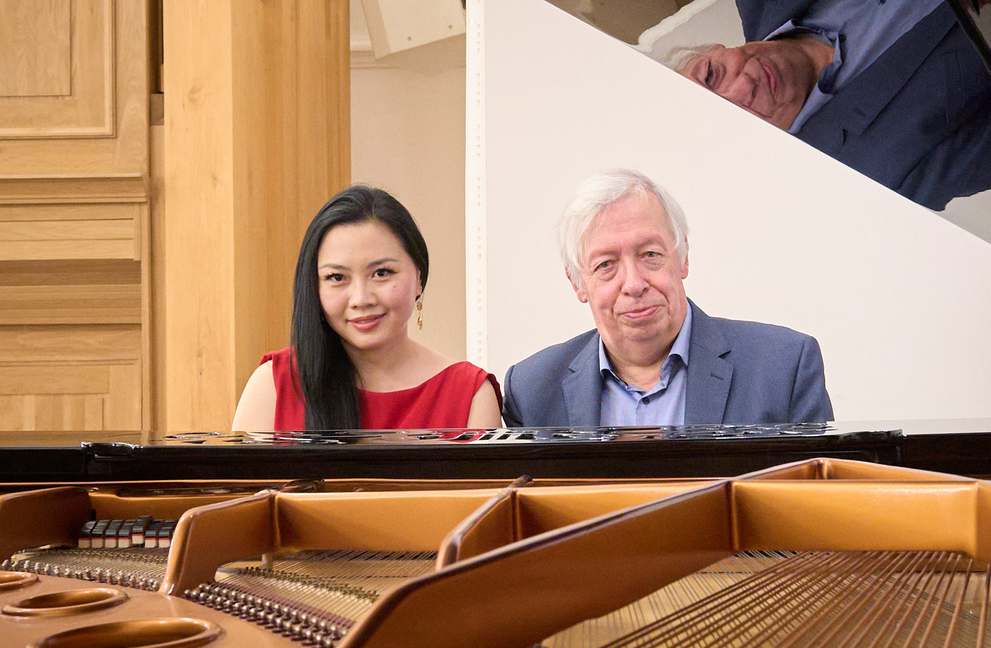 Das Klavierduo Kreuzberger &amp; Xie ist am 17. Oktober im Ursulinensaal zu hören.