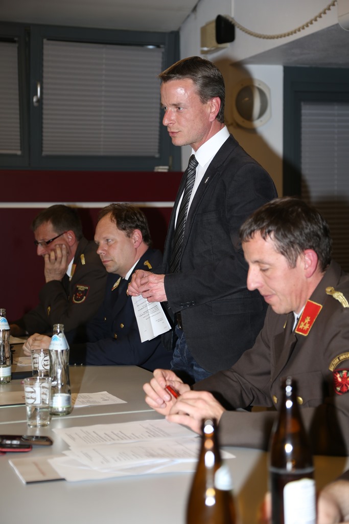 Jahreshauptversammlung der Freiwilligen Feuerwehr Arzl am 28. März 2015