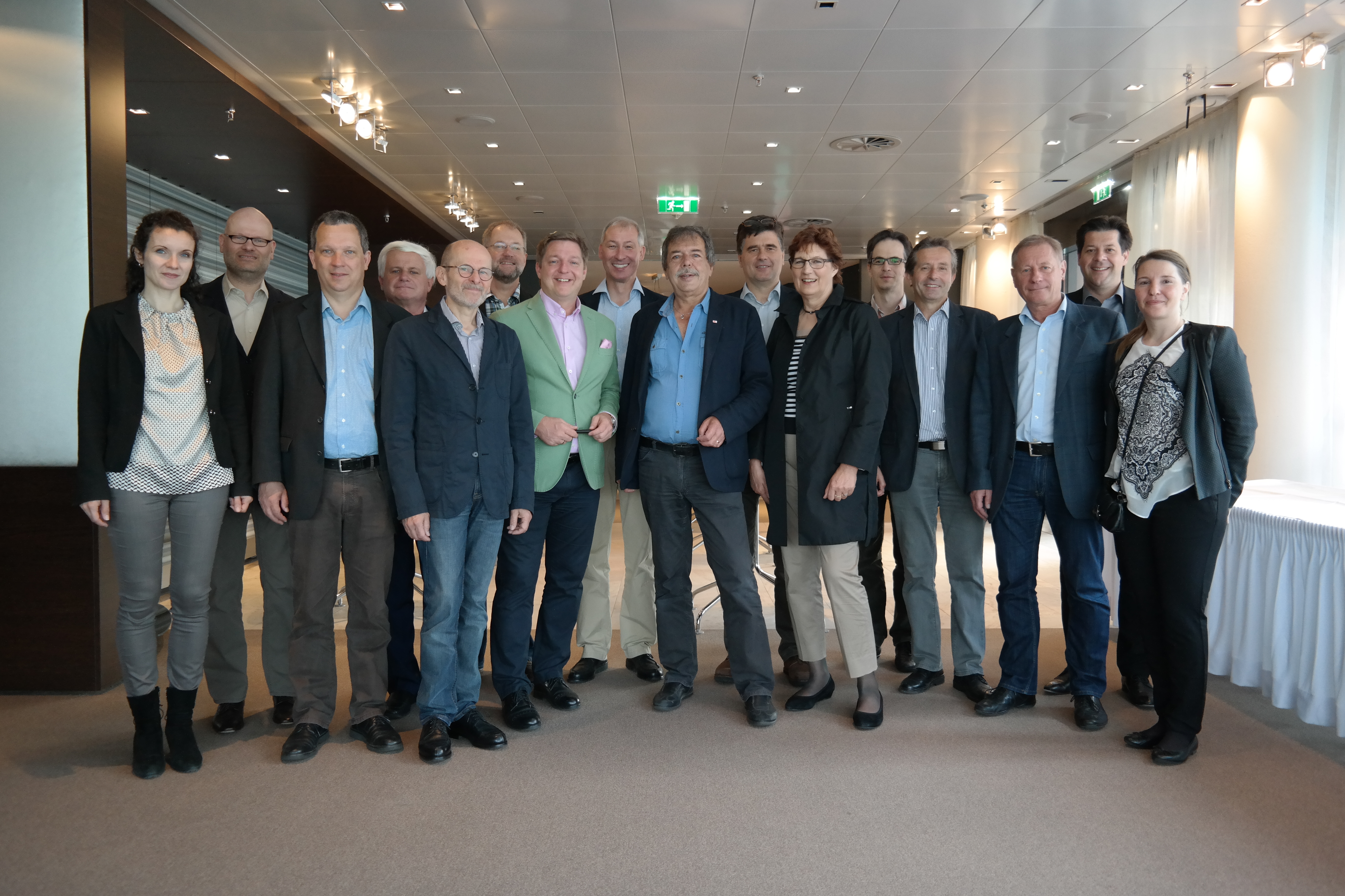 Die VertreterInnen des Städtebunds diskutierten in Villach über leistbares Wohnen.