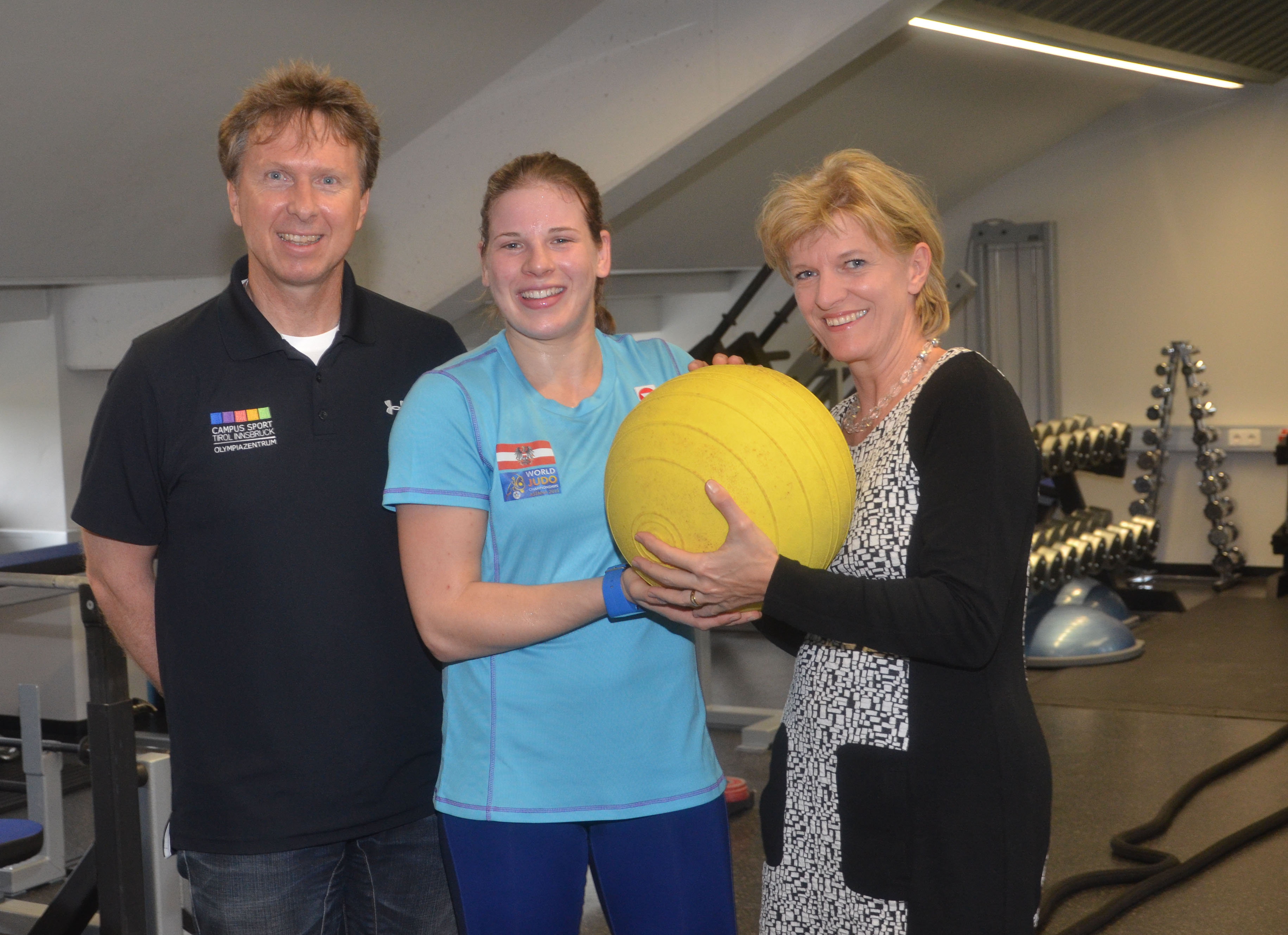 Judoka Bernadette Graf ist ein Beweis dafür, dass unter den ICG-TeilnehmerInnen SportlerInnen sind, die es bis an die Weltspitze schaffen können.