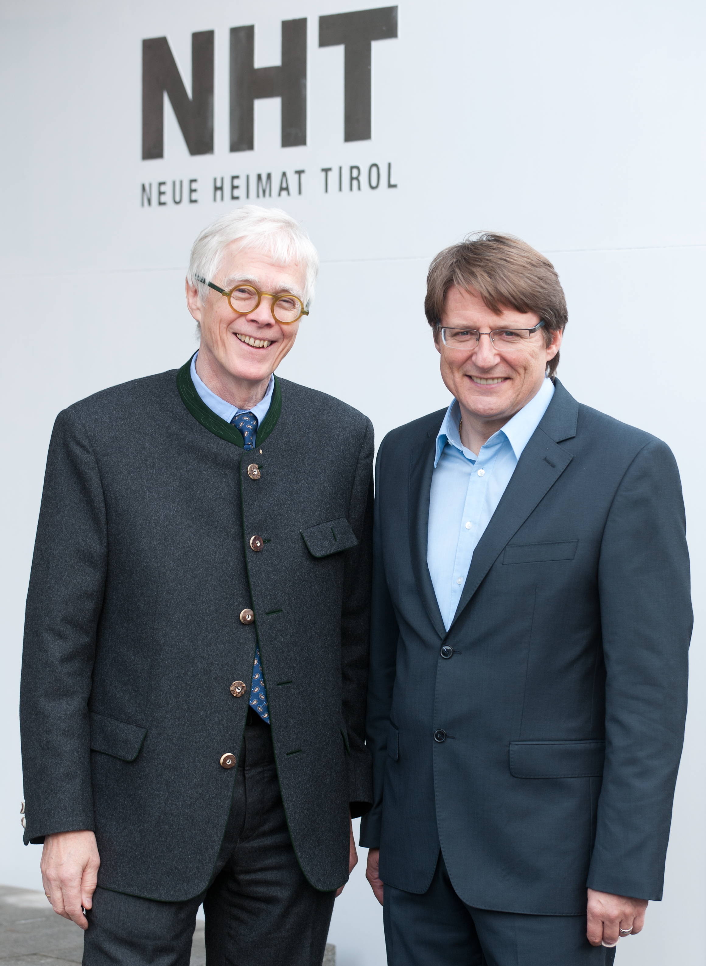 Geschäftsführer Prof. Dr. Klaus Lugger und Hannes Gschwentner