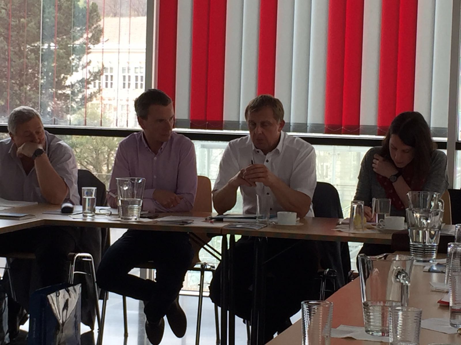 Vizebürgermeister und Sportreferent Christoph Kaufmann bei der 7. Sitzung des Fachausschusses für Sport des Österreichischen Städtebundes in Leoben. Folgende Themen wurden behandelt: Evaluierung des neuen Bundessportförderungsfond, Sportförderung in den Städten und Programme für gesunde Bewegung standen auf der Tagesordnung.