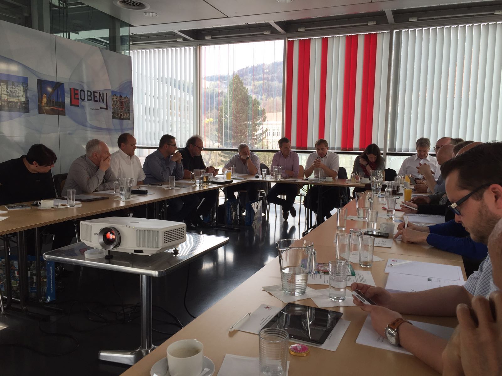 Vizebürgermeister und Sportreferent Christoph Kaufmann bei der 7. Sitzung des Fachausschusses für Sport des Österreichischen Städtebundes in Leoben. Folgende Themen wurden behandelt: Evaluierung des neuen Bundessportförderungsfond, Sportförderung in den Städten und Programme für gesunde Bewegung standen auf der Tagesordnung.