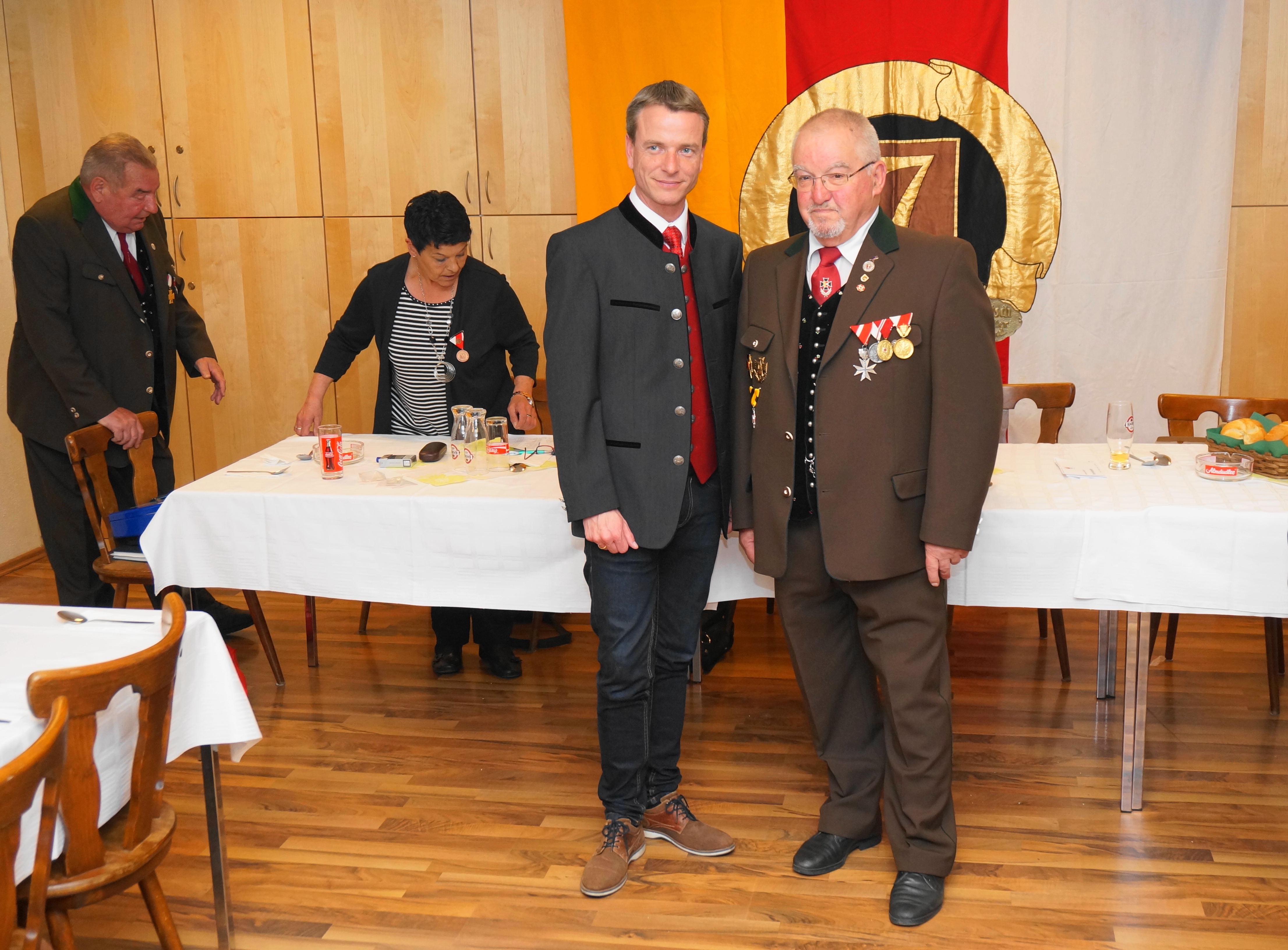 Am 24. April fand die 93. Mitgliederversammlung des Khevenhüller 7er Bundes in Innsbruck statt. Zu diesem besonderen Ereignis überbrachte Vizebürgermeister Christoph Kaufmann die besten Grüße der Stadt Innsbruck.