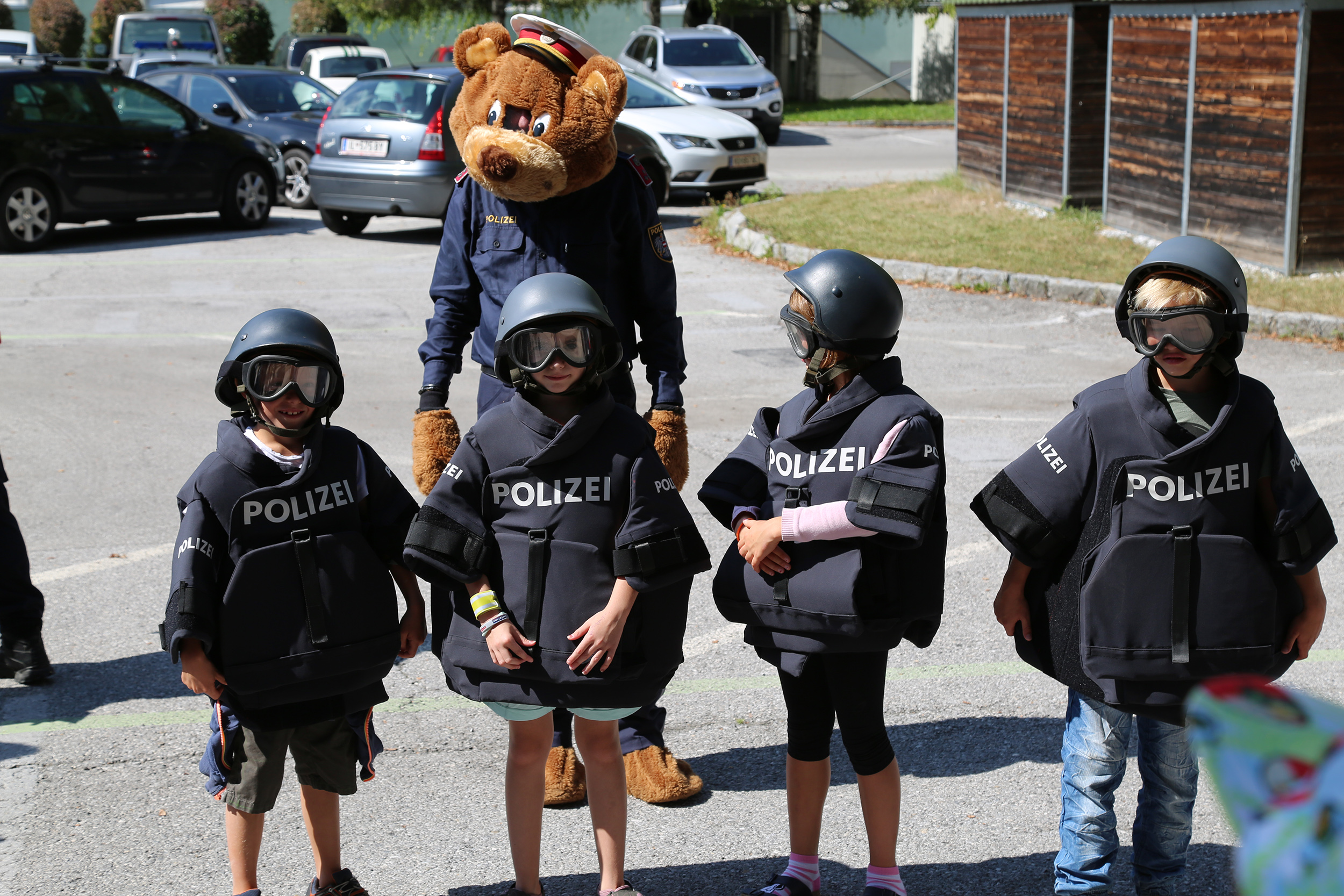 Ferienzug 2016: Abschlussveranstaltung Kinderpolizei