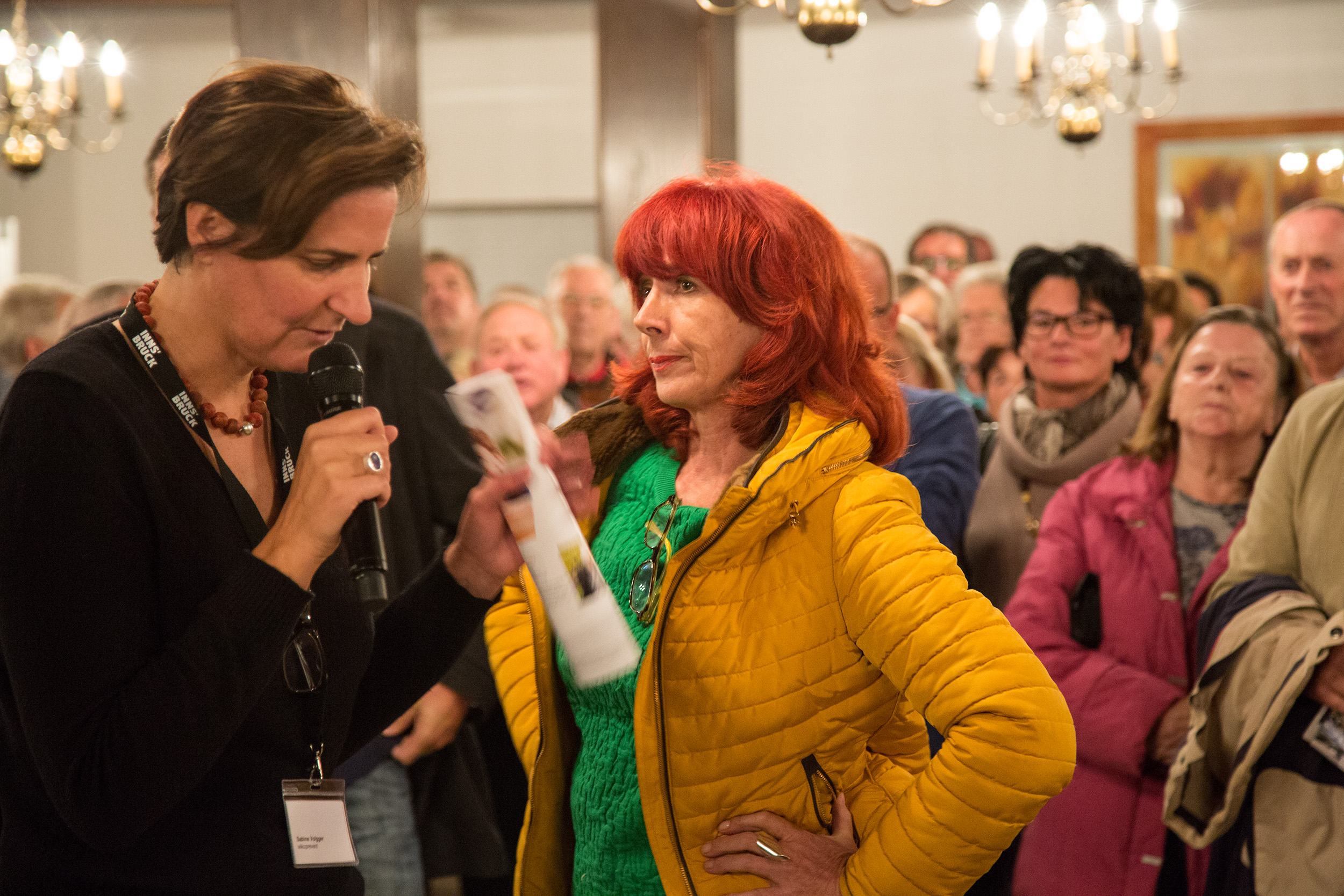 Impressionen von der Abendveranstaltung beim Stadtteiltag Sieglanger