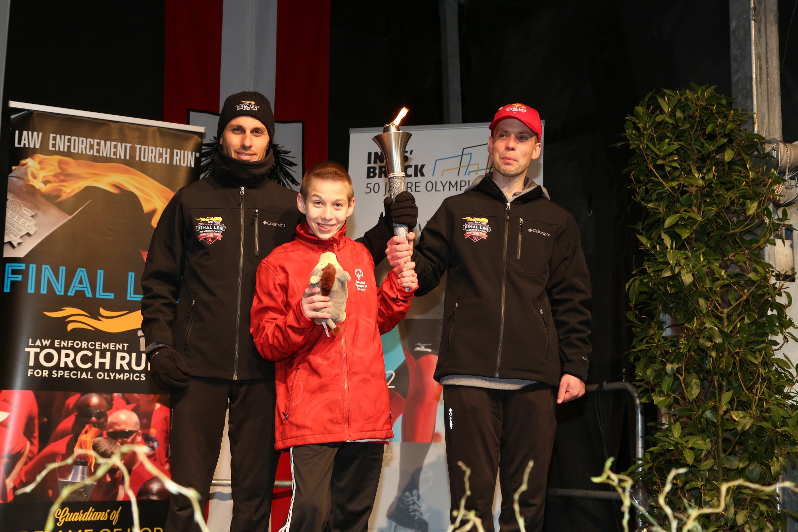 "Flamme der Hoffnung": Impressionen des Fackellaufs in Innsbruck zu den Special Olympics World Winter Games 2017