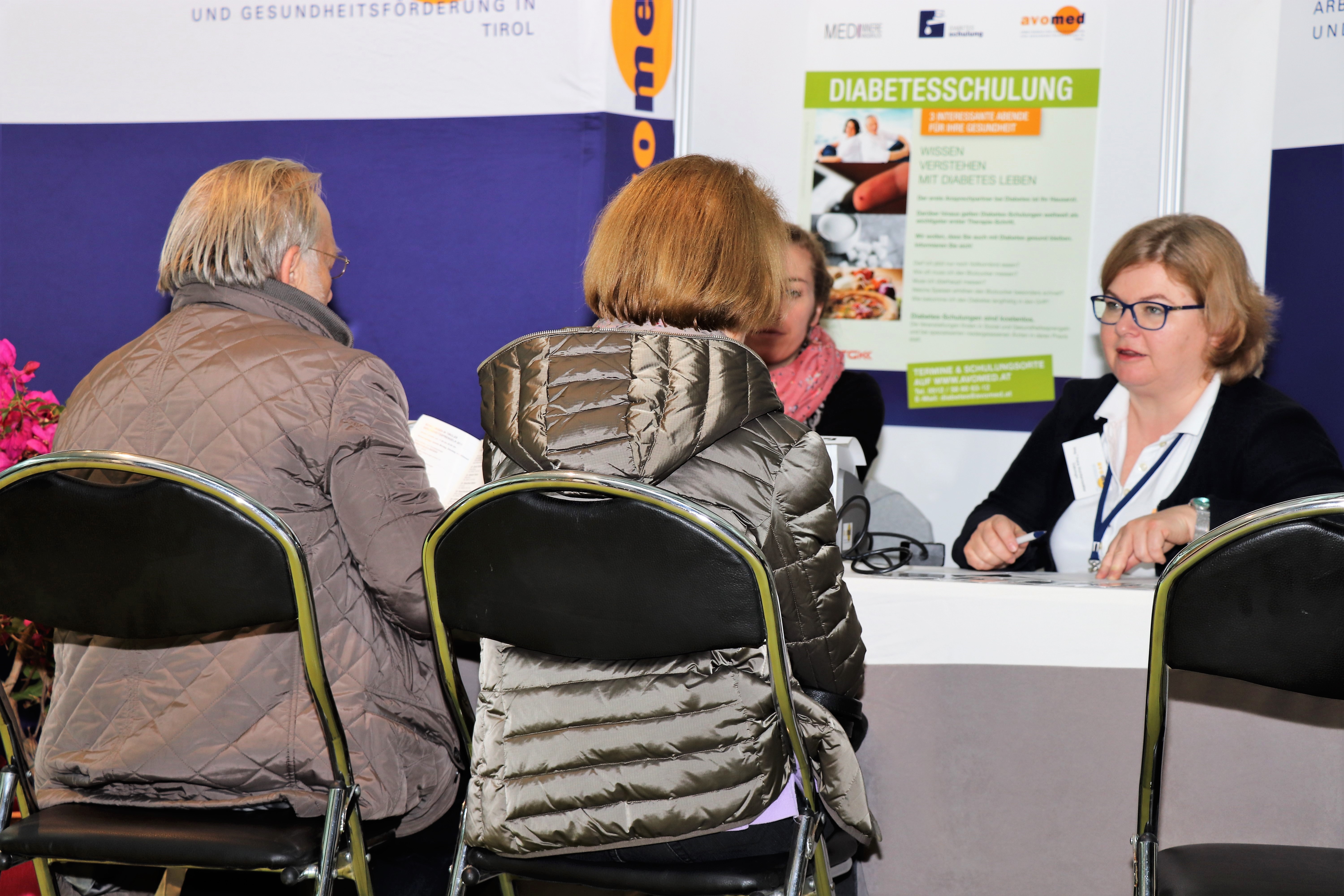 Beratung stand bei den Gesundheitstagen 2019 im Mittelpunkt.