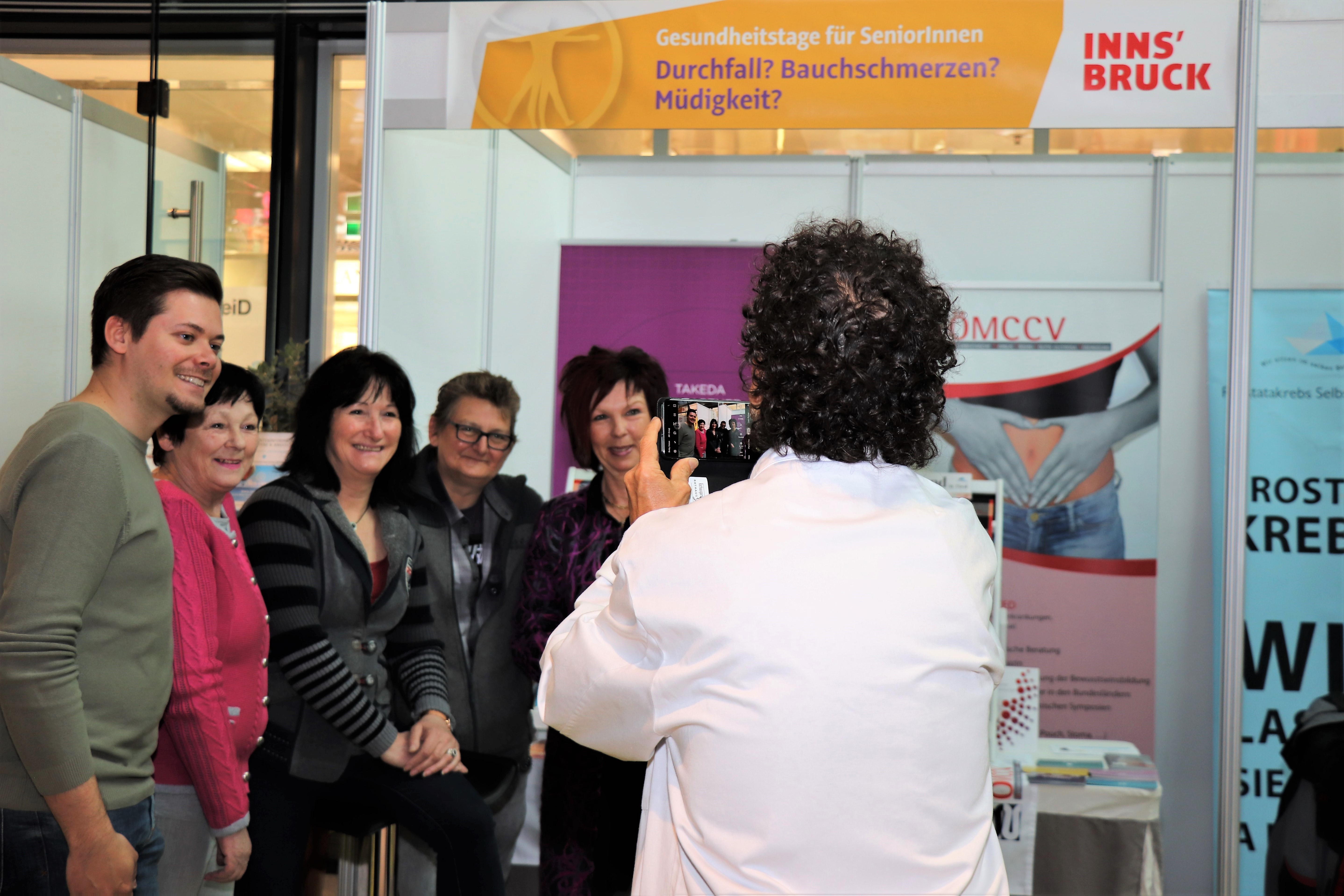 Auch die VeranstalterInnen wollten die Gesundheitstage 2019 im Bild festhalten.